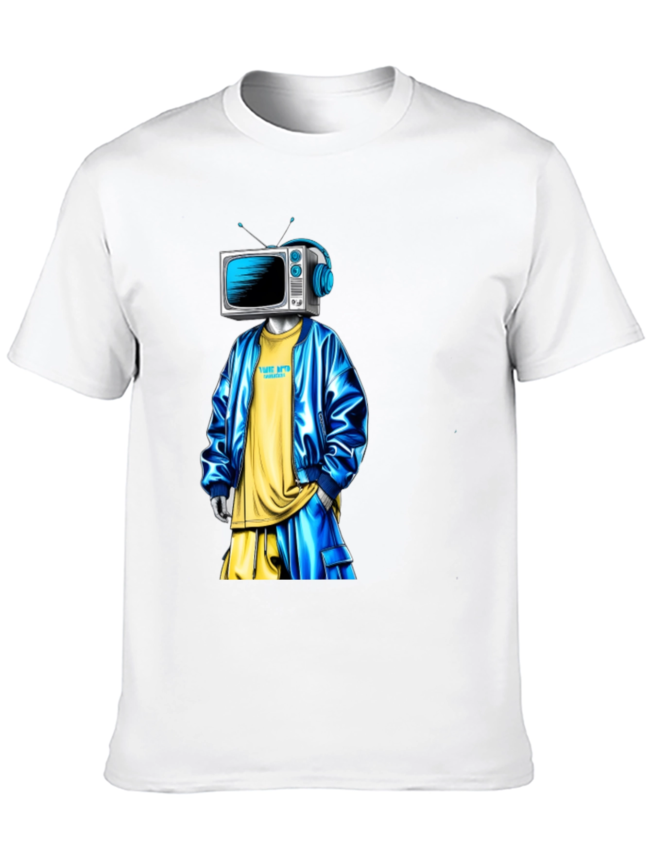TV Head Graphic T-Shirt