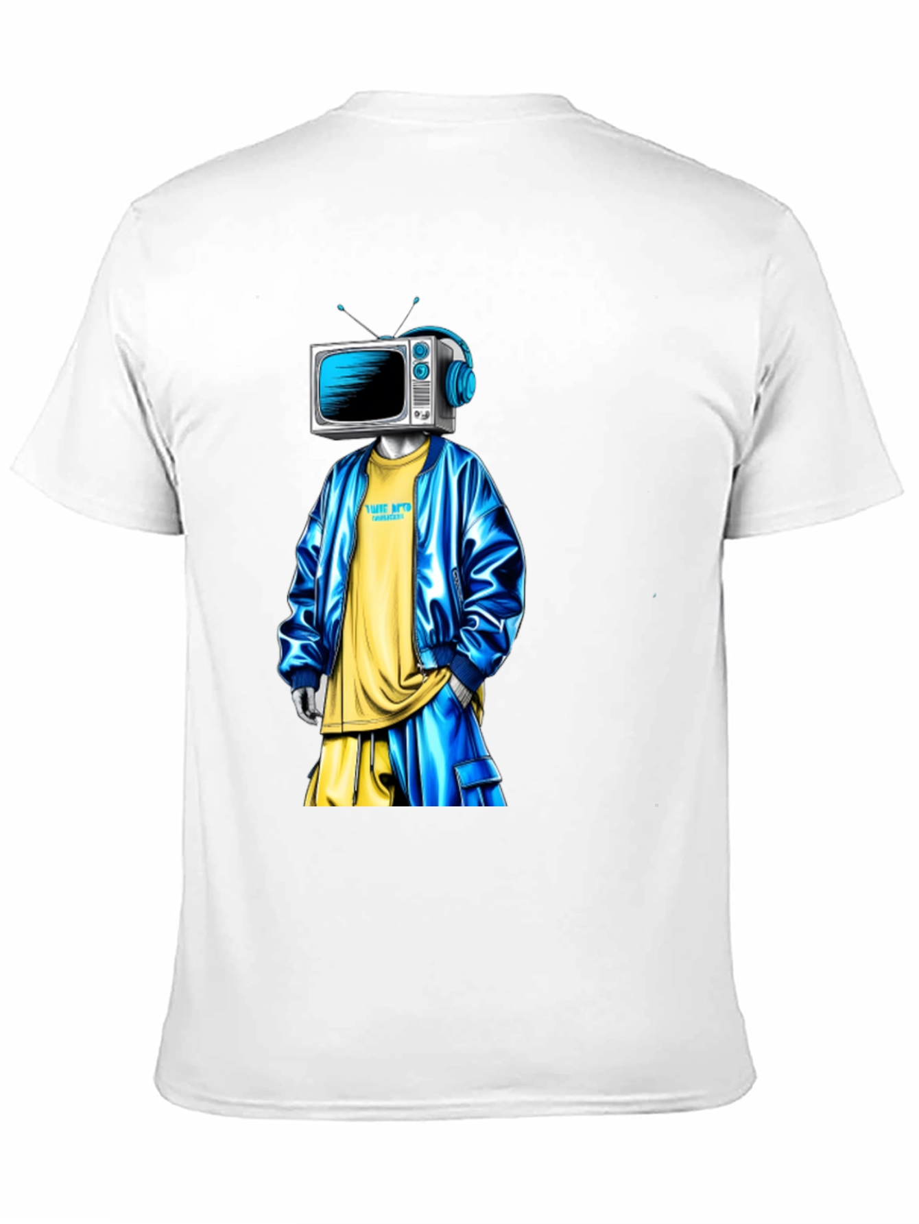 TV Head Graphic T-Shirt