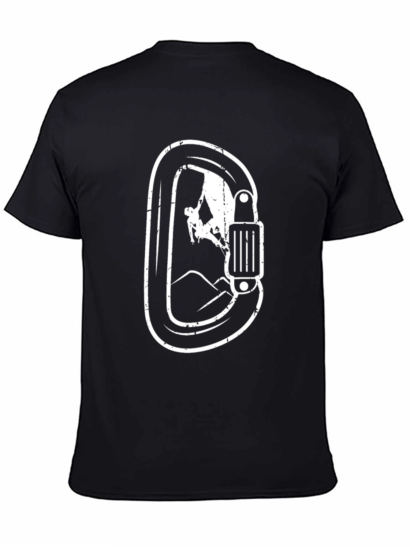 Rock Climbing Carabiner Graphic T-Shirt