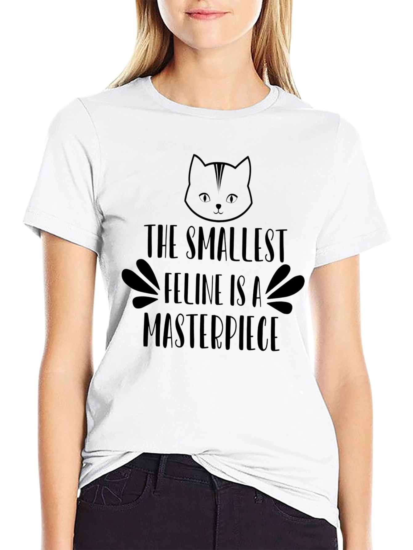 The Smallest Feline Masterpiece T-Shirt