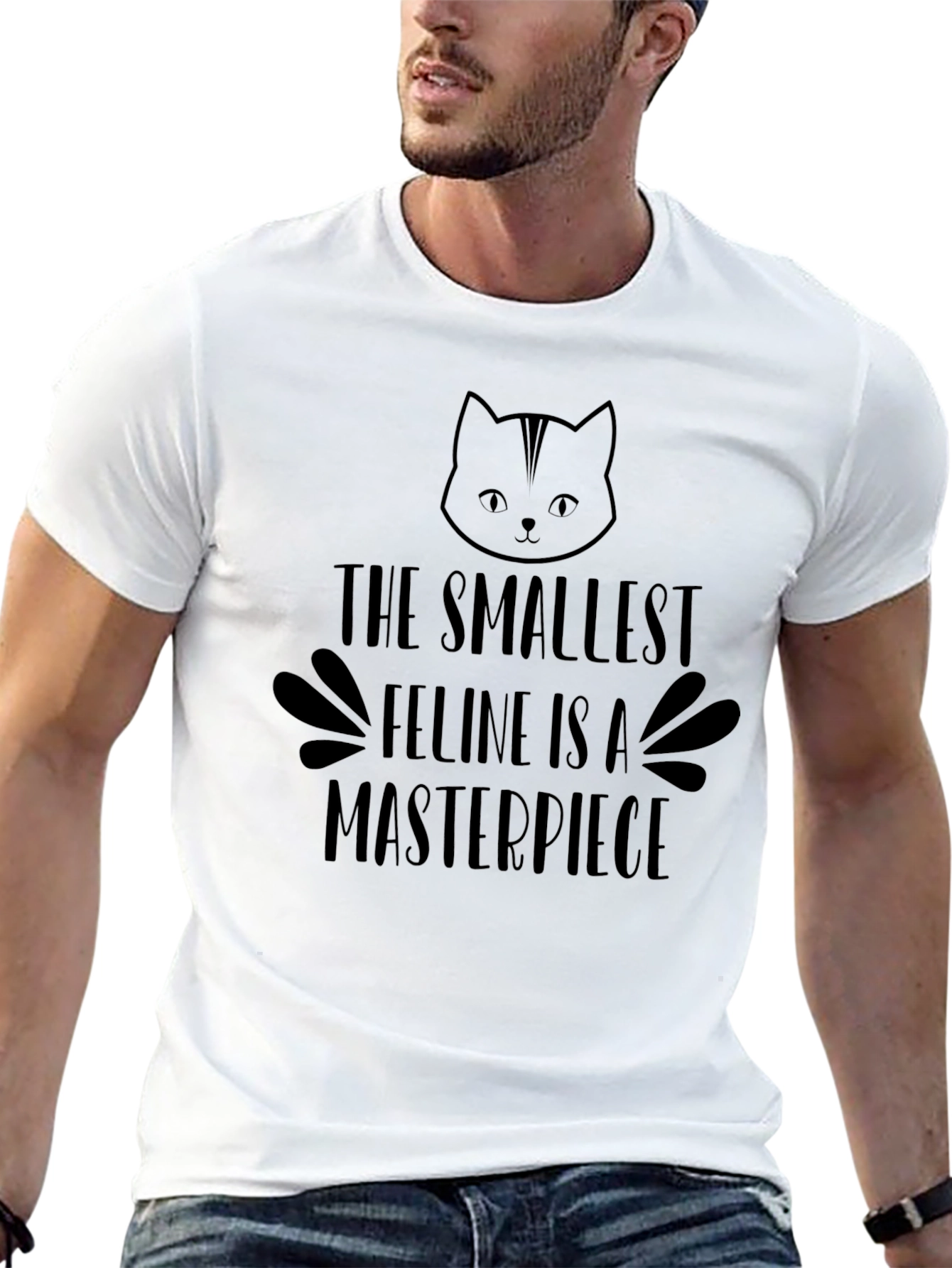 The Smallest Feline Masterpiece T-Shirt