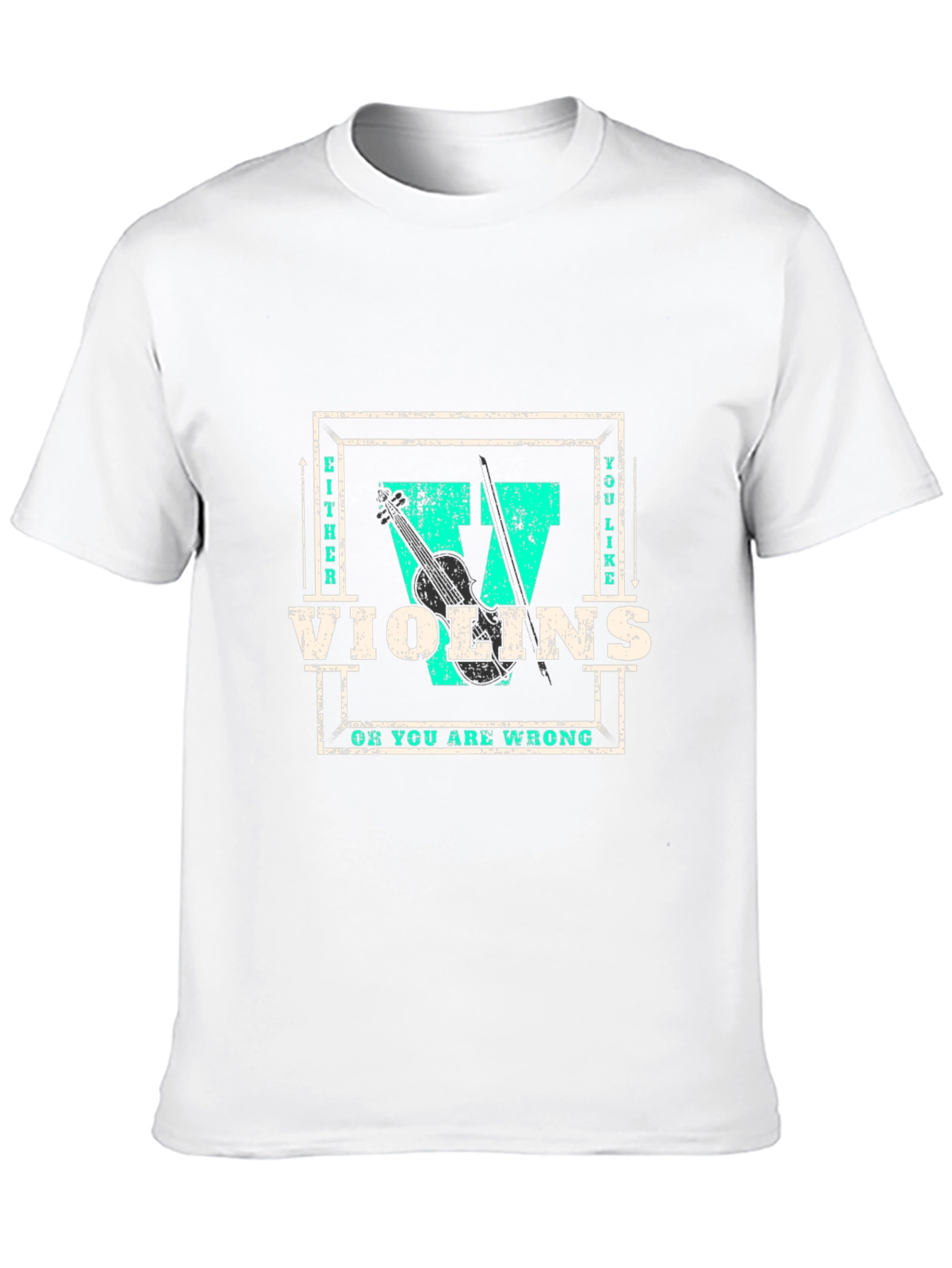 Violins T-Shirt: Music Lovers Tee