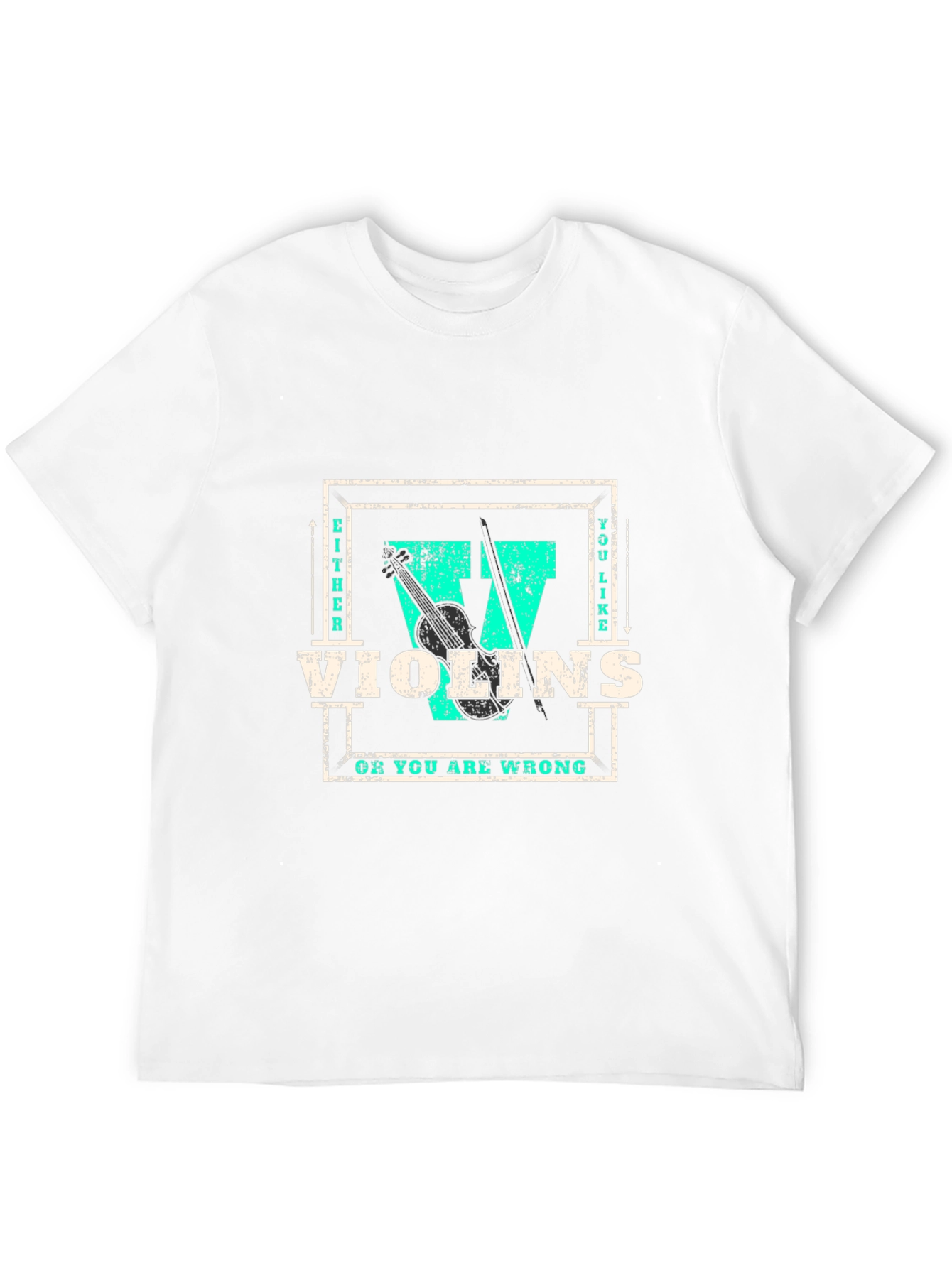 Violins T-Shirt: Music Lovers Tee