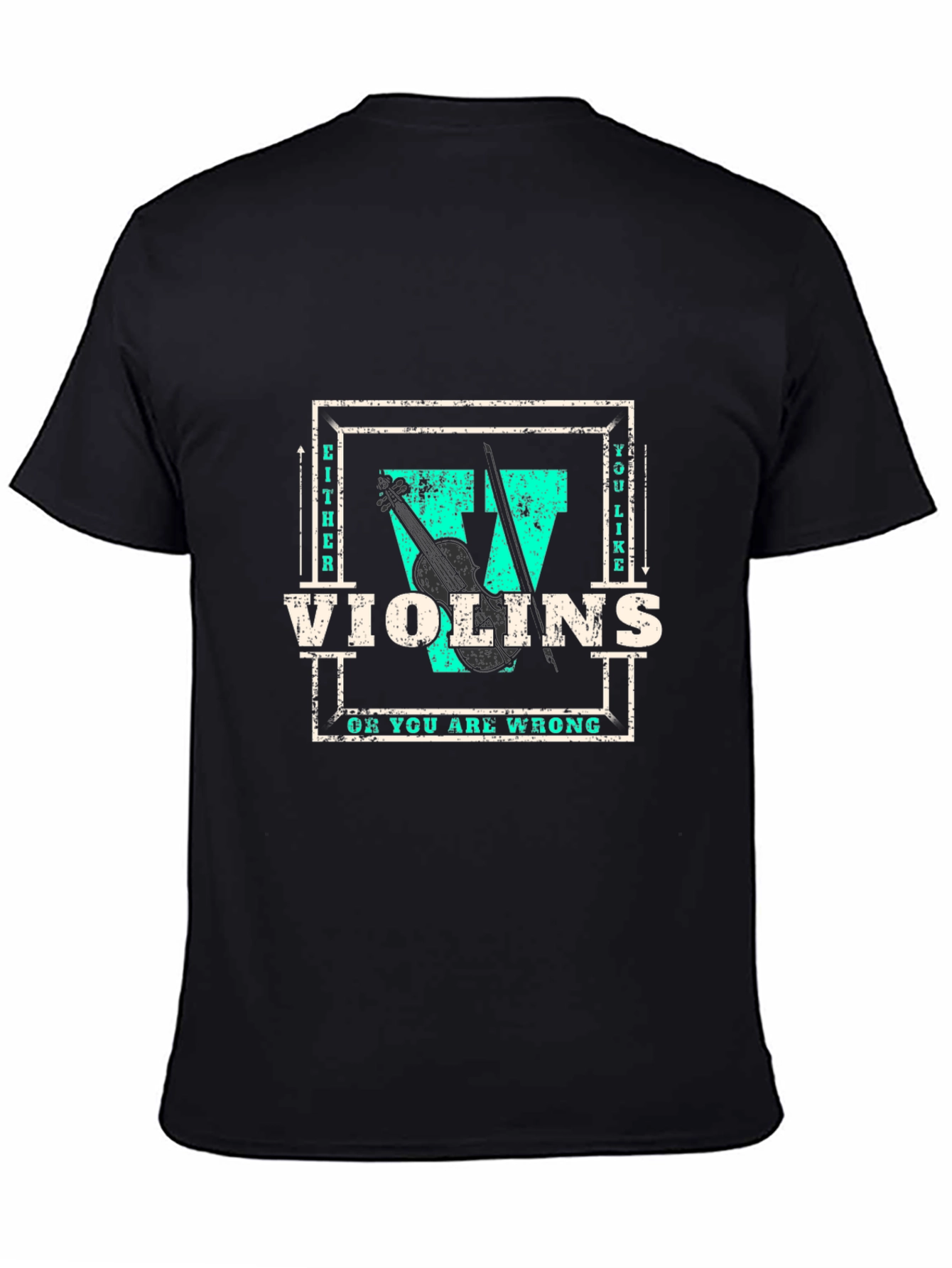 Violins T-Shirt: Music Lovers Tee