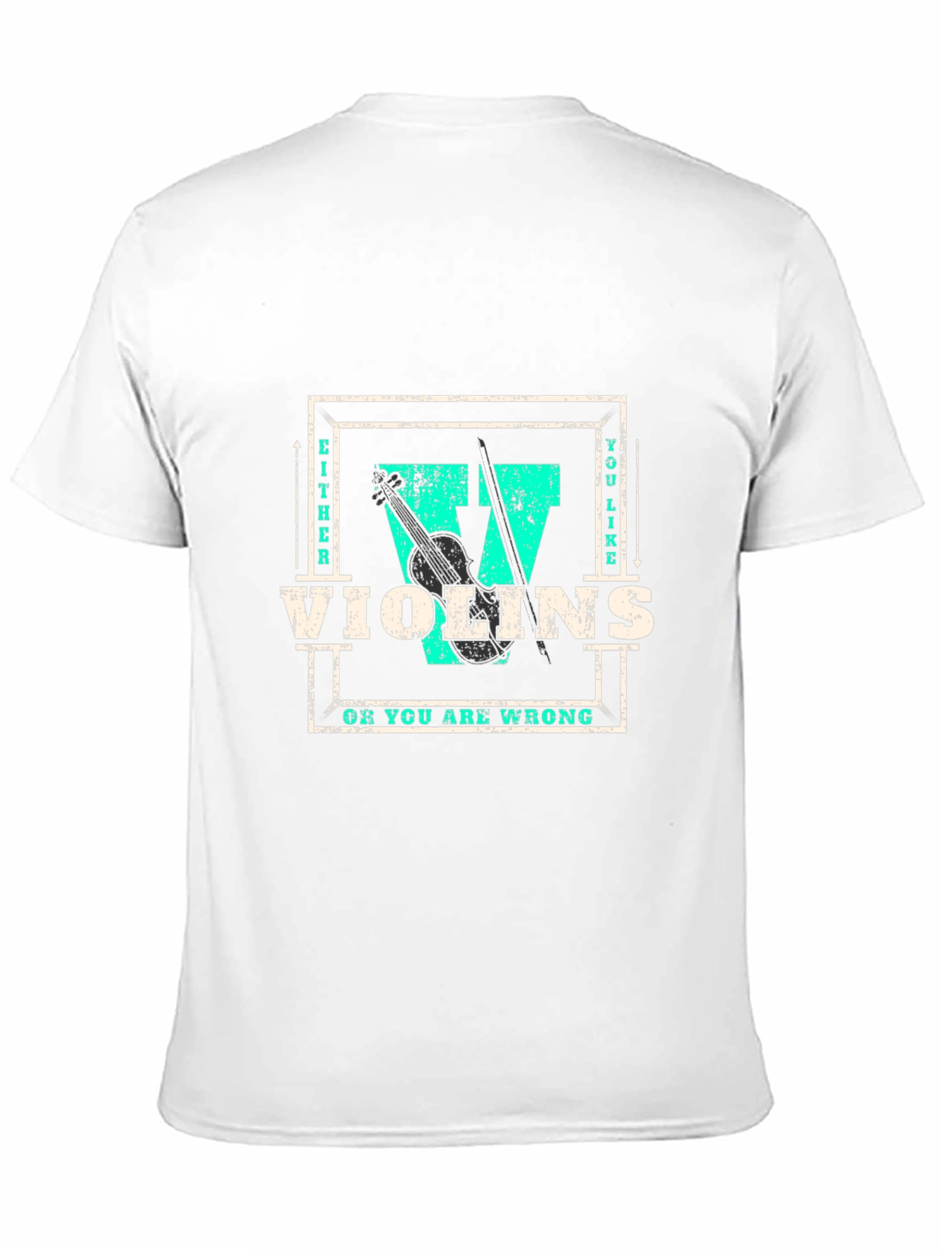 Violins T-Shirt: Music Lovers Tee