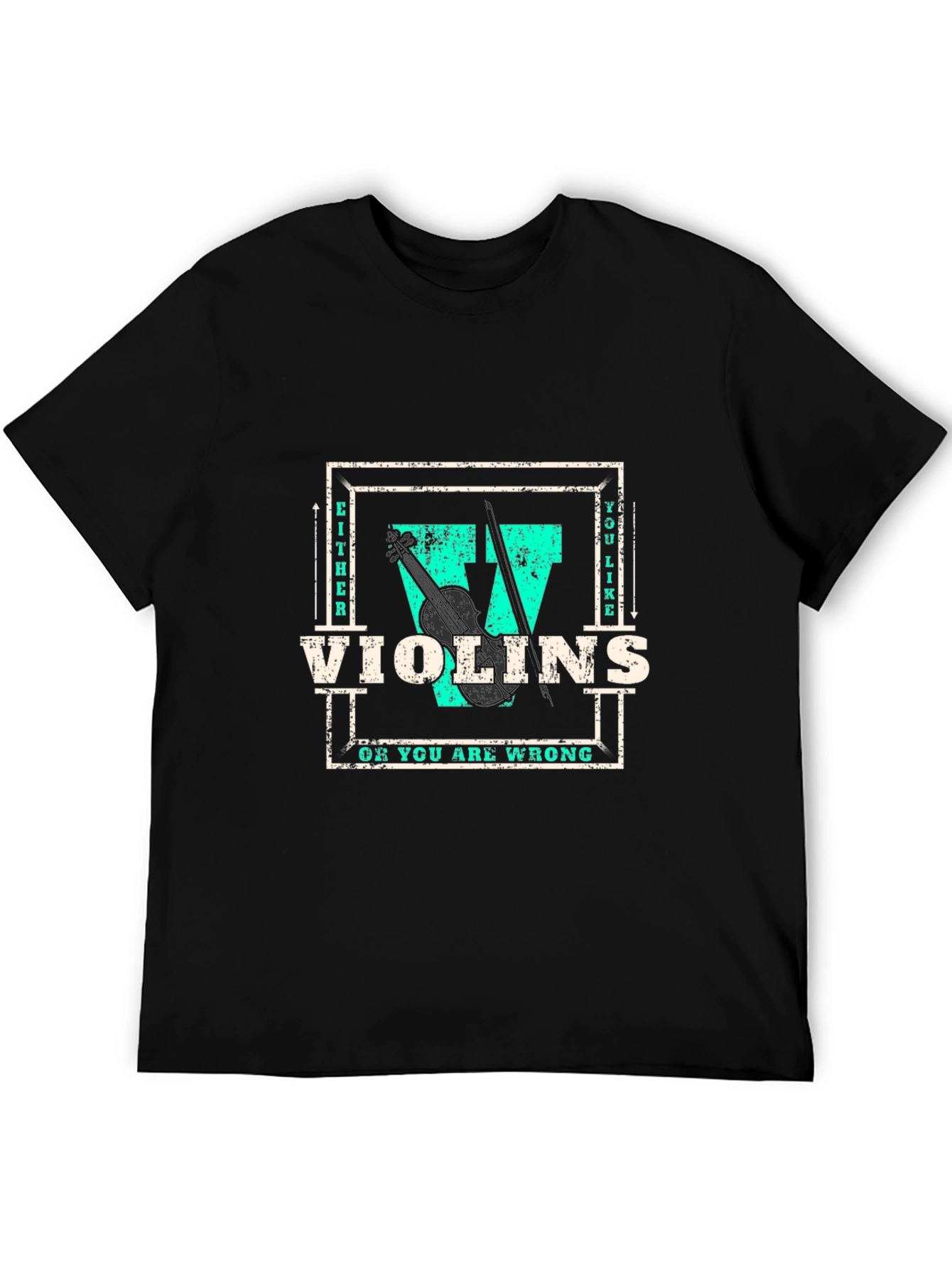 Violins T-Shirt: Music Lovers Tee