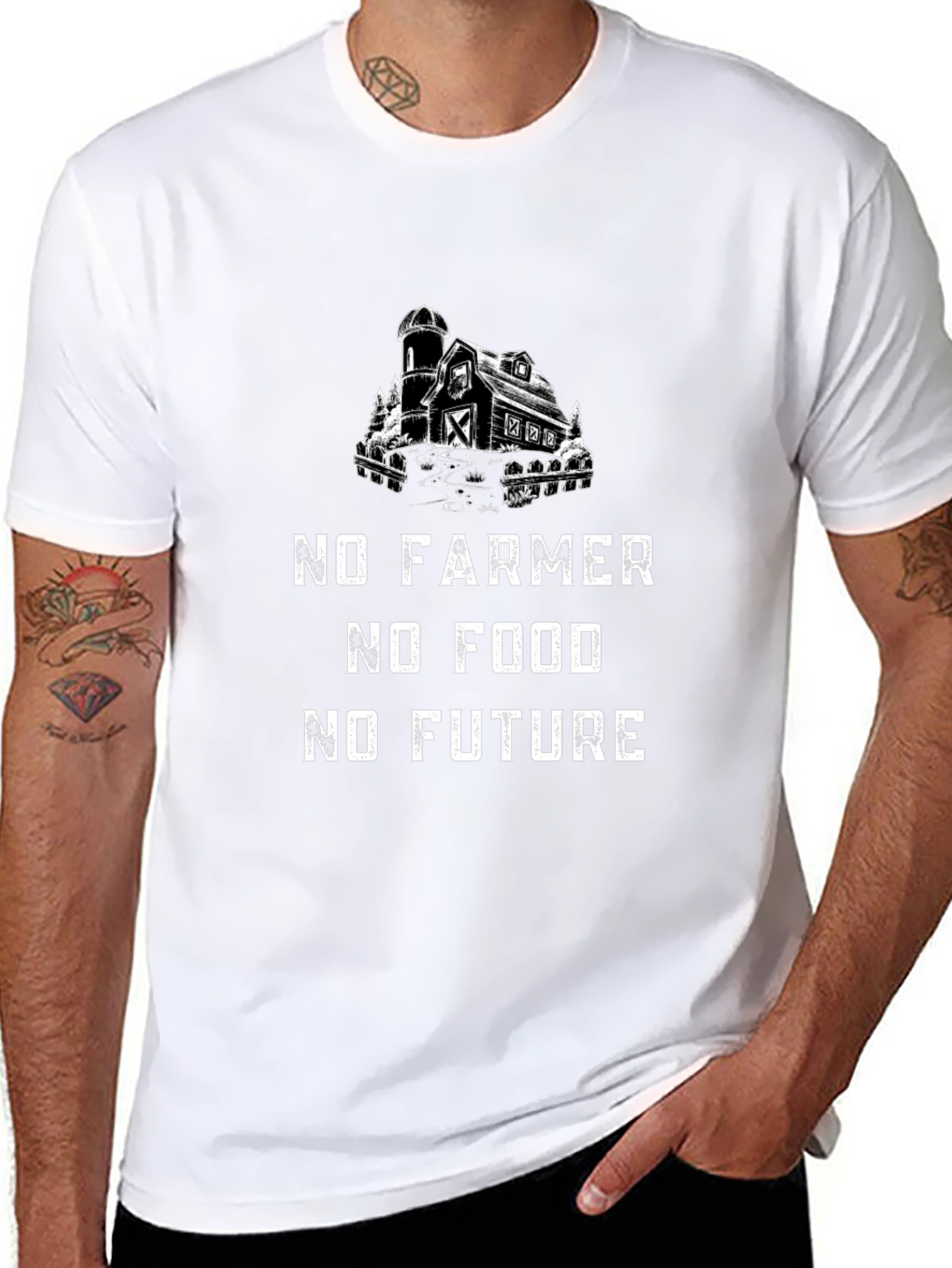 No Farmer No Food No Future Graphic Tee