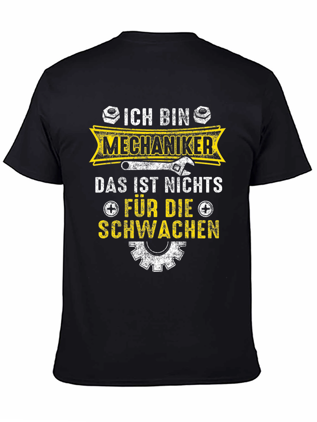 Mechanic T-Shirt - Not for the Weak Design
