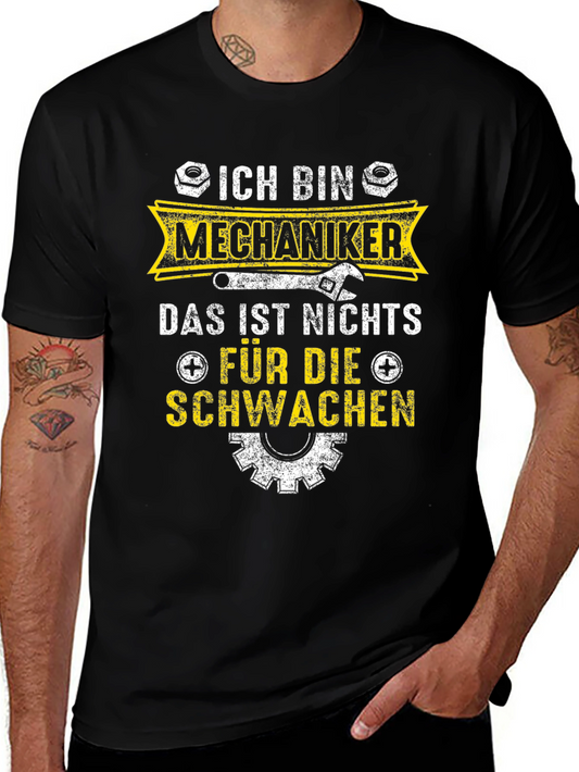 Mechanic T-Shirt - Not for the Weak Design
