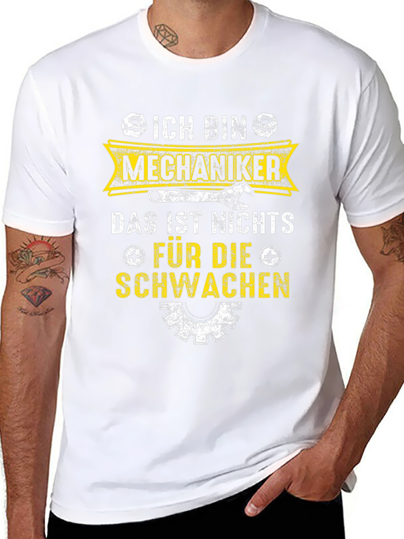 Mechanic T-Shirt - Not for the Weak Design