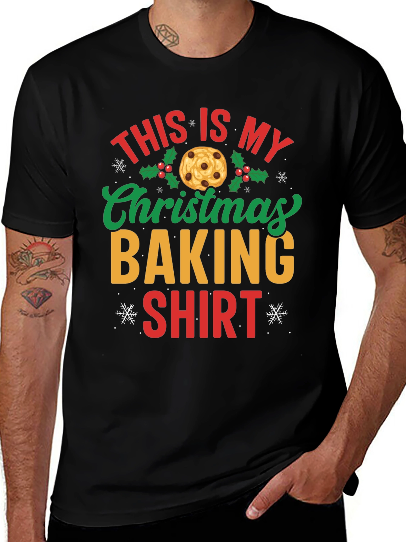 Christmas Baking Shirt - Festive Holiday Apparel