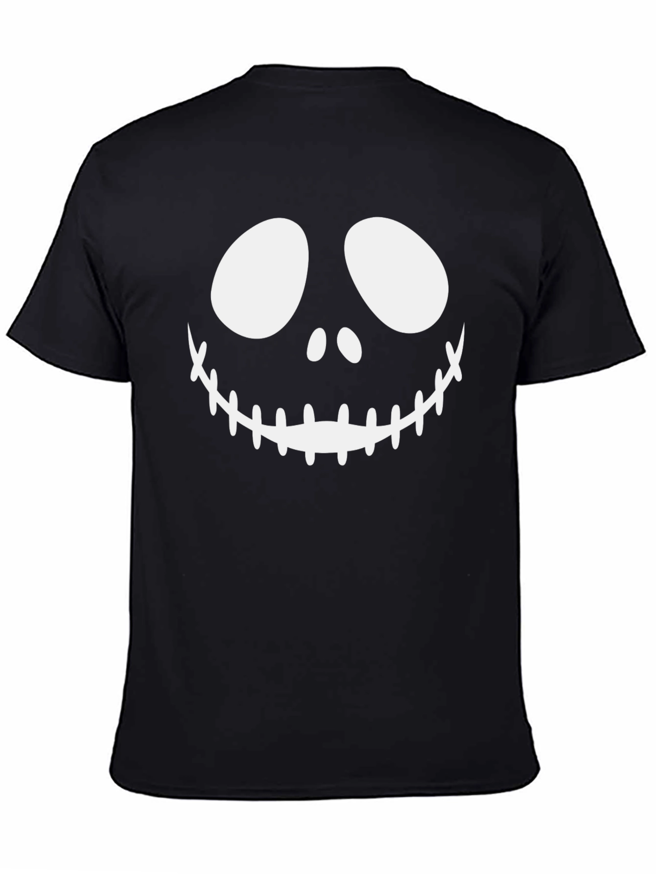 Jack Skellington Face Graphic Tee - Halloween T-Shirt