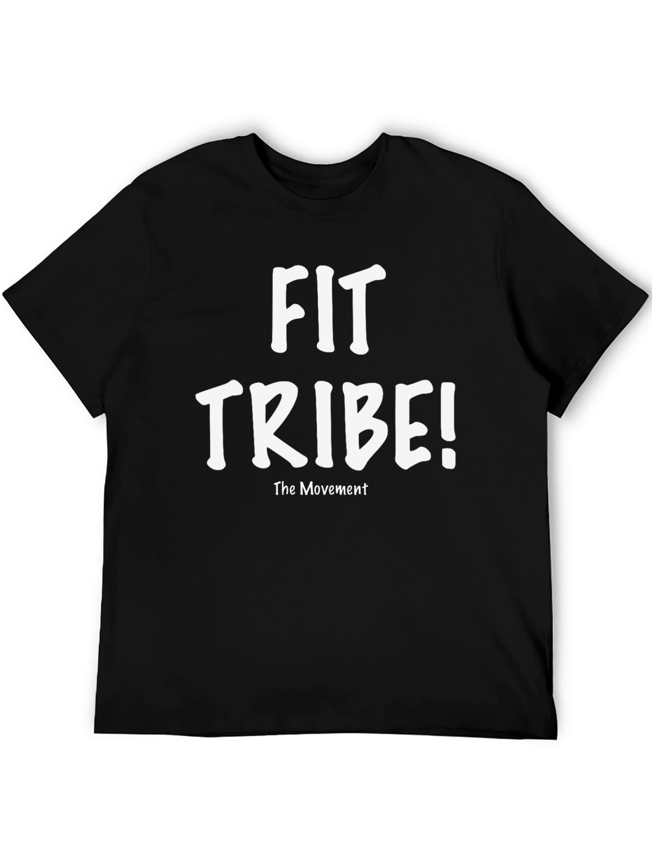 Fit Tribe! The Movement Black T-Shirt