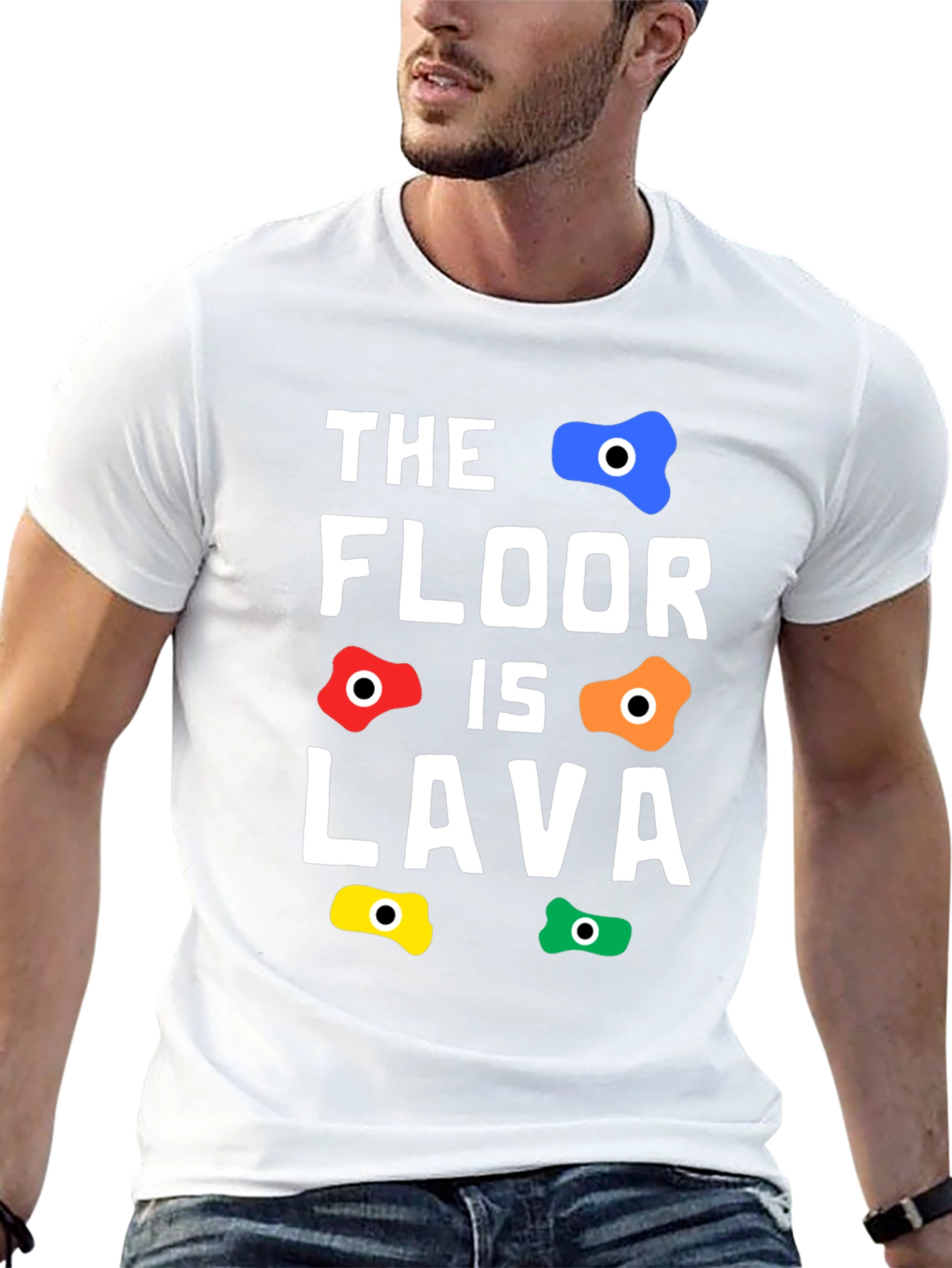 The Floor Is Lava Climbing Holds Graphic Tee