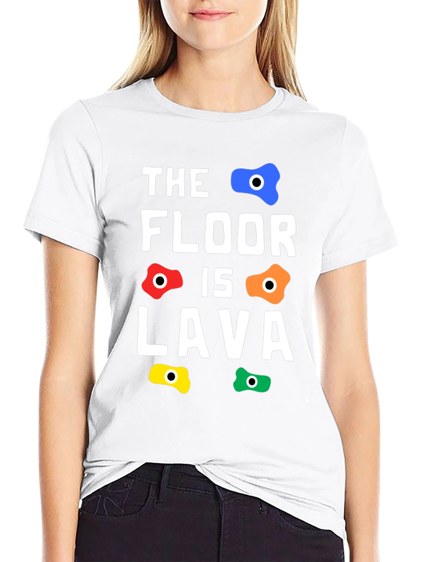 The Floor Is Lava Climbing Holds Graphic Tee