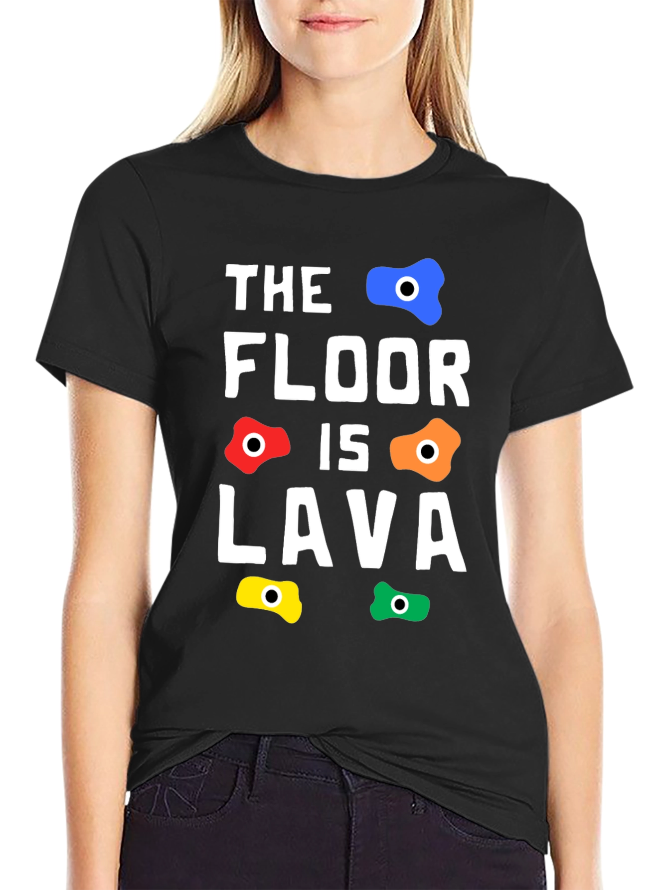 The Floor Is Lava Climbing Holds Graphic Tee