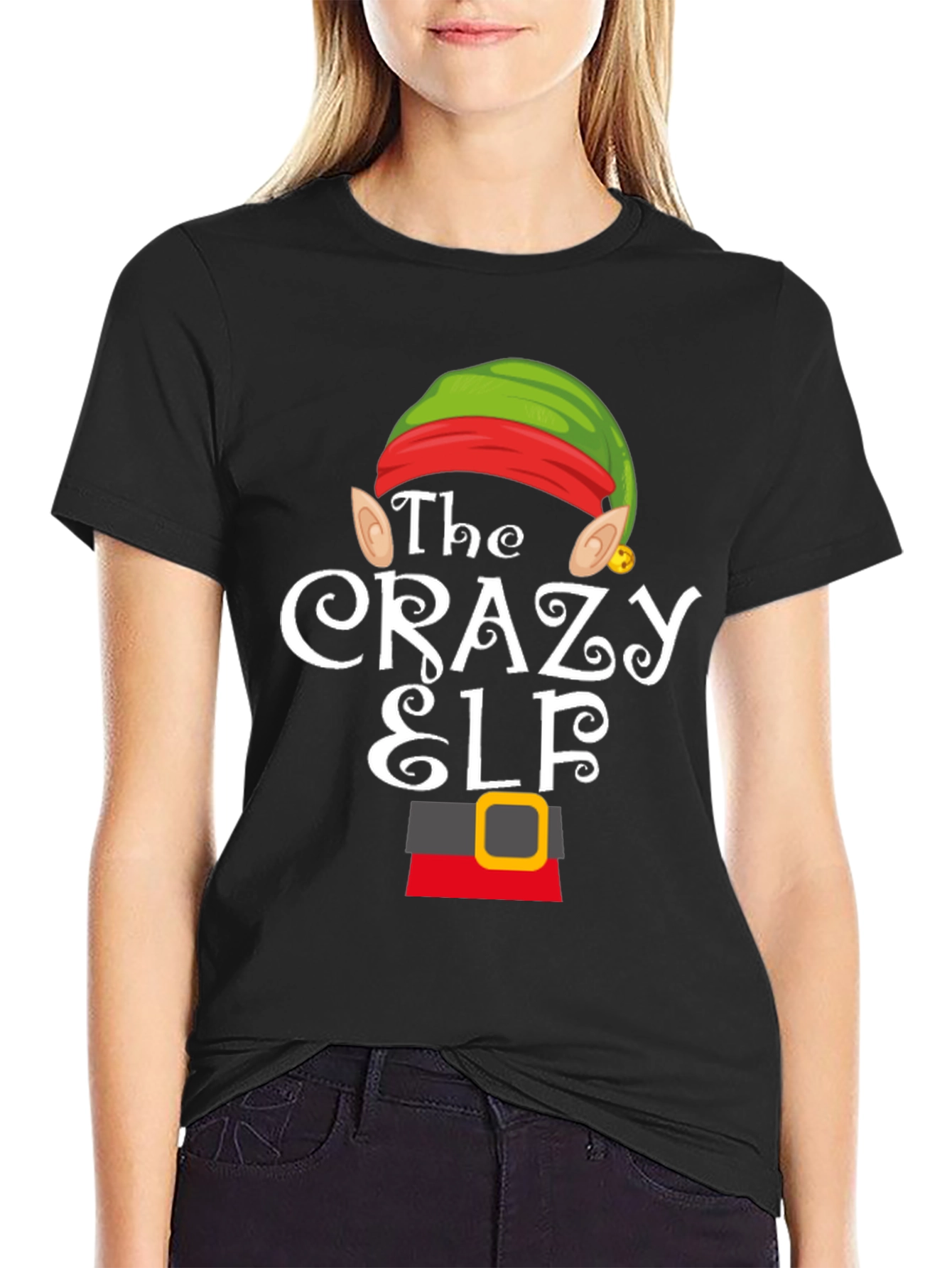 The Crazy Elf Christmas T-Shirt