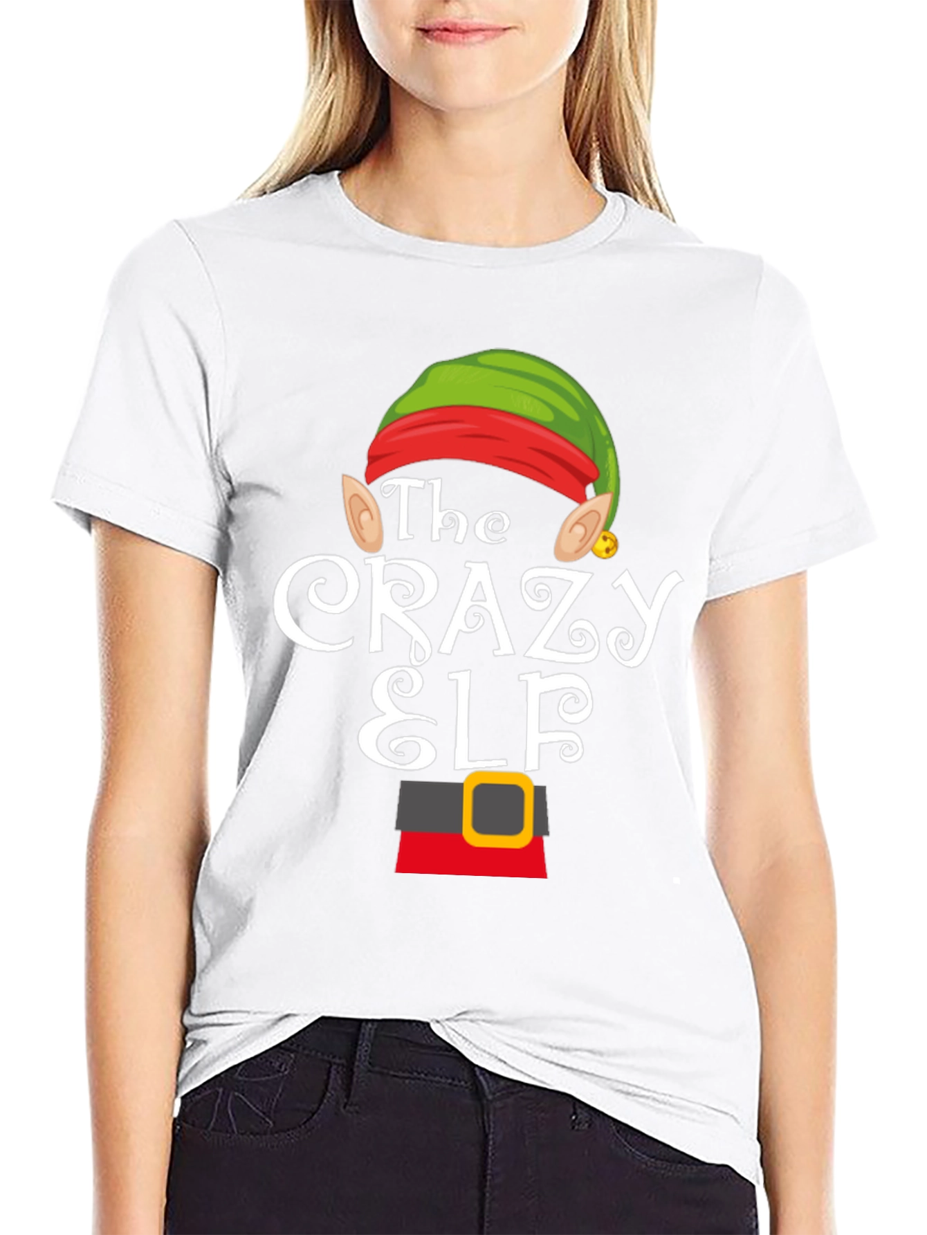 The Crazy Elf Christmas T-Shirt