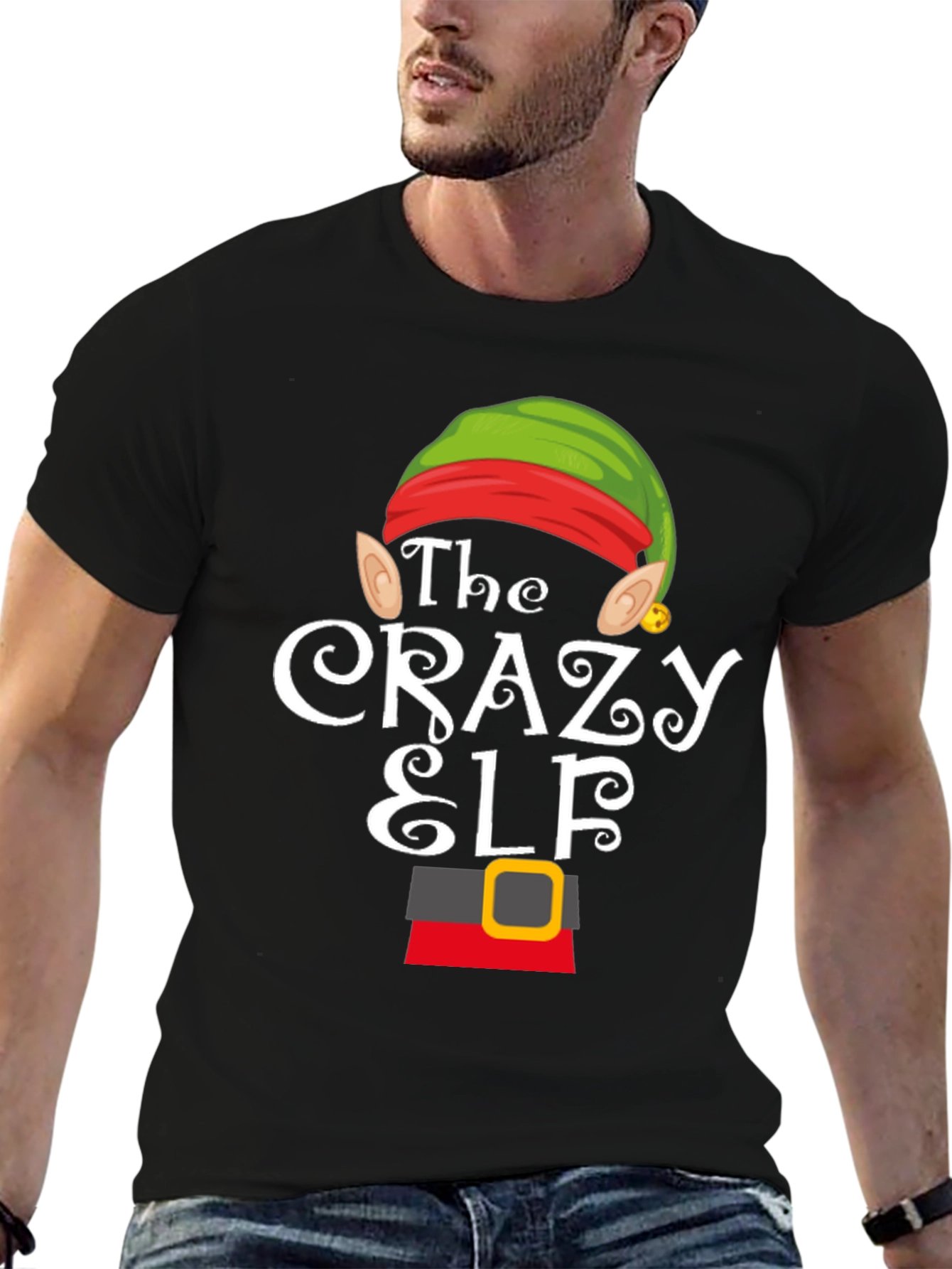 The Crazy Elf Christmas T-Shirt