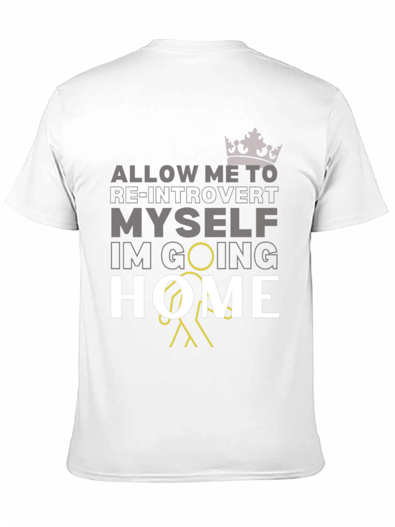 Introvert Going Home Graphic T-Shirt