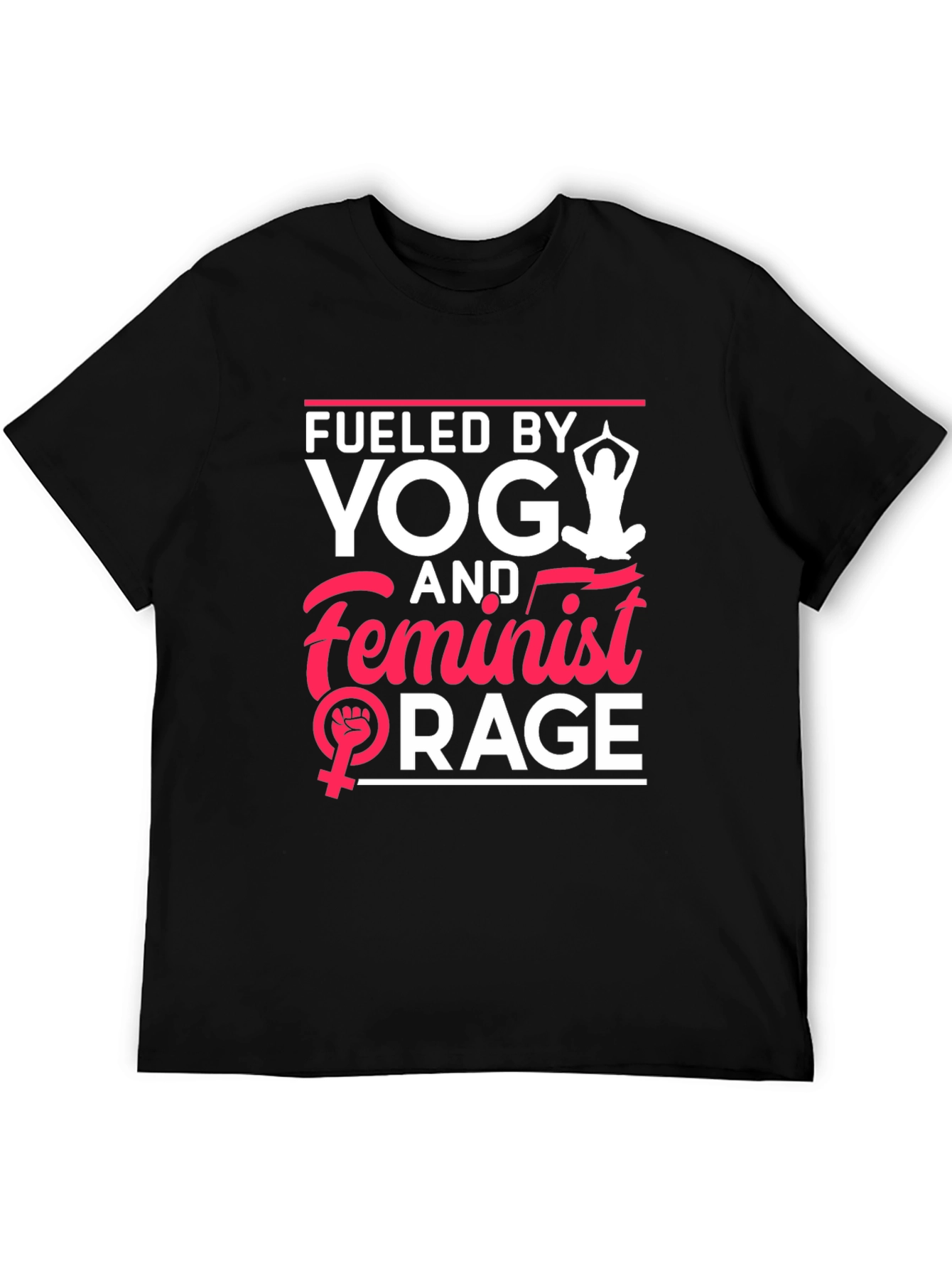 Fueled by Yoga & Feminist Rage T-Shirt