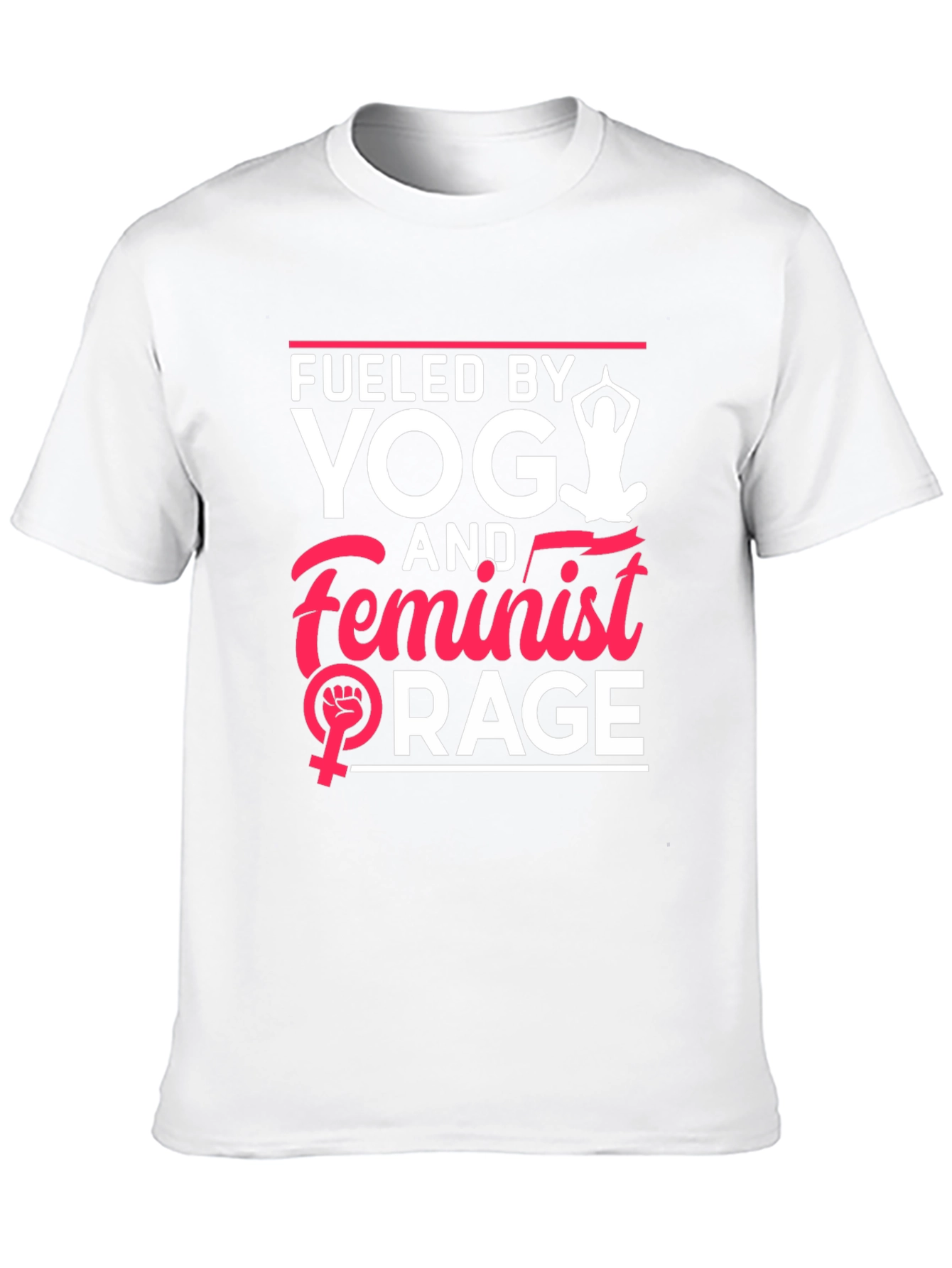 Fueled by Yoga & Feminist Rage T-Shirt