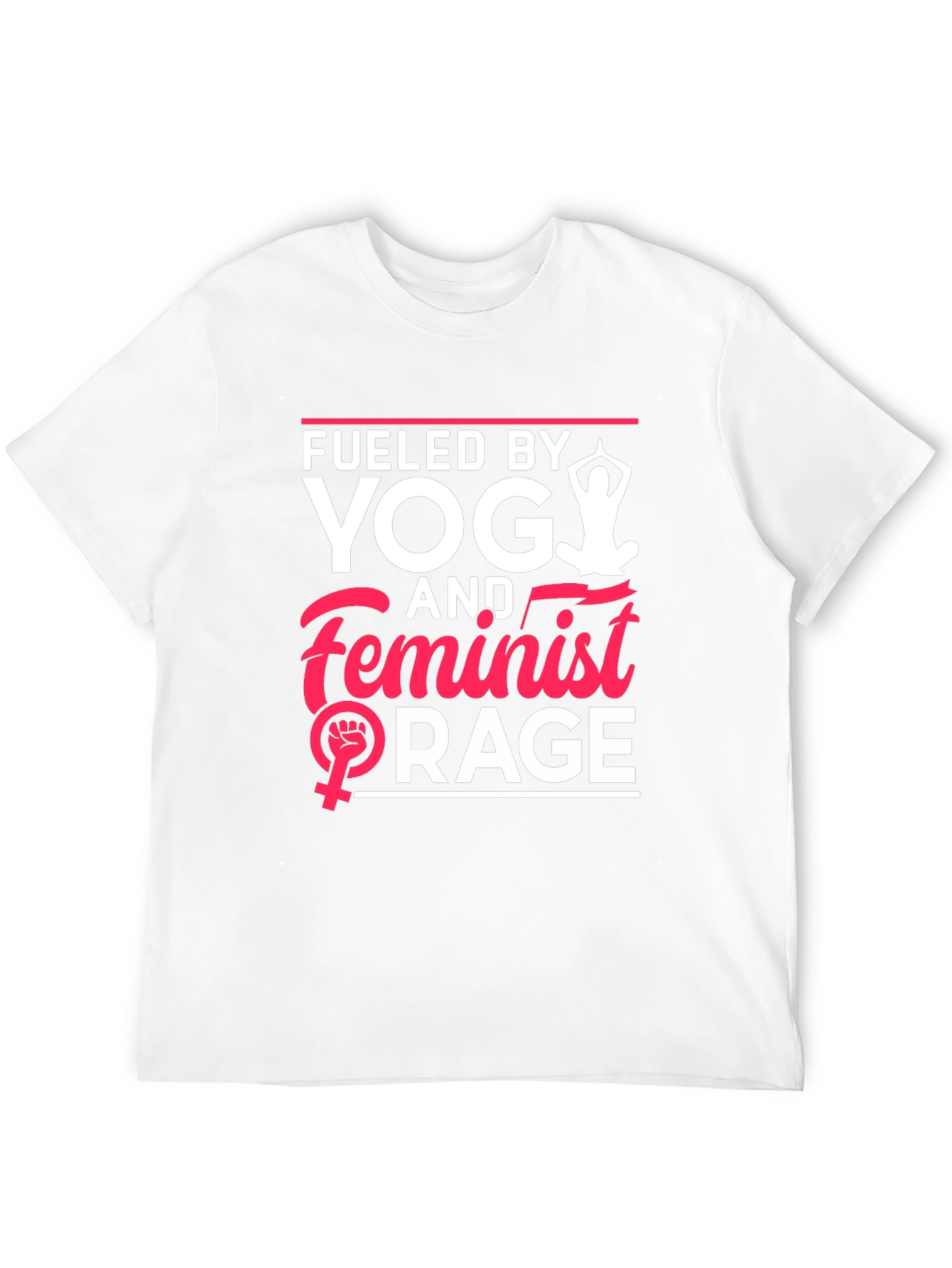 Fueled by Yoga & Feminist Rage T-Shirt