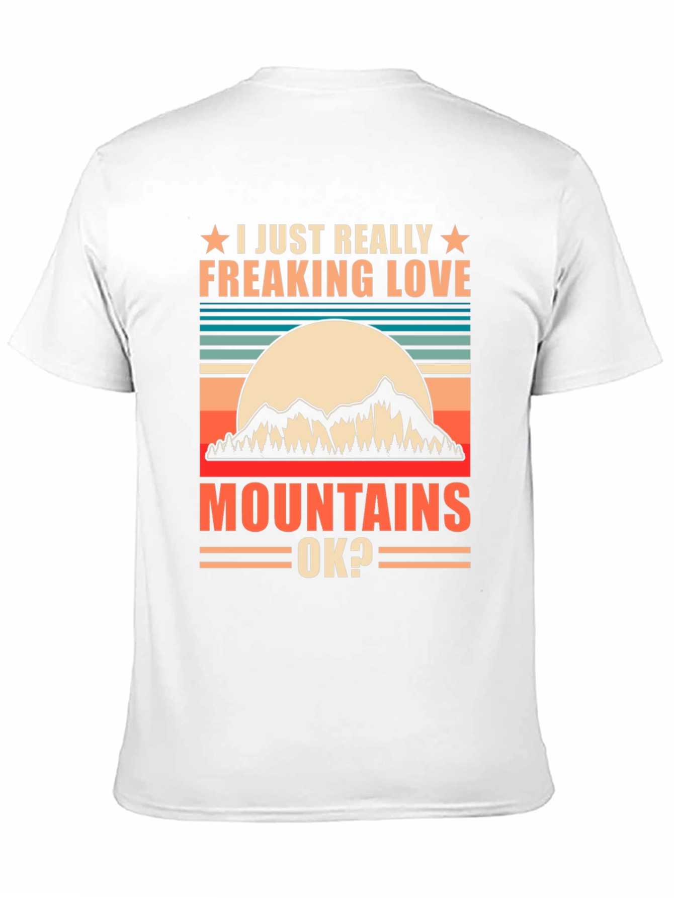 Mountain Lover T-Shirt - Hiking Adventure Tee
