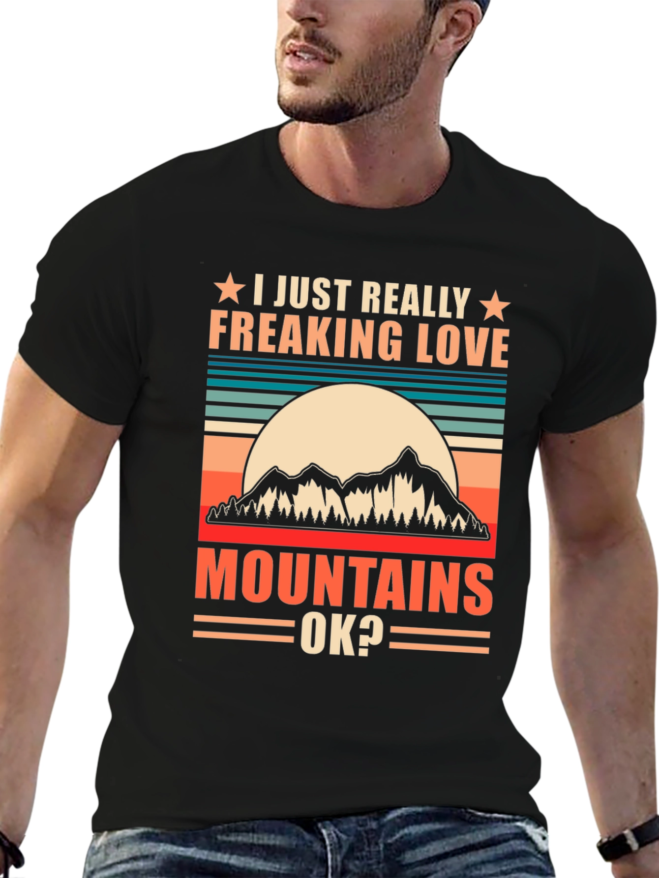 Mountain Lover T-Shirt - Hiking Adventure Tee