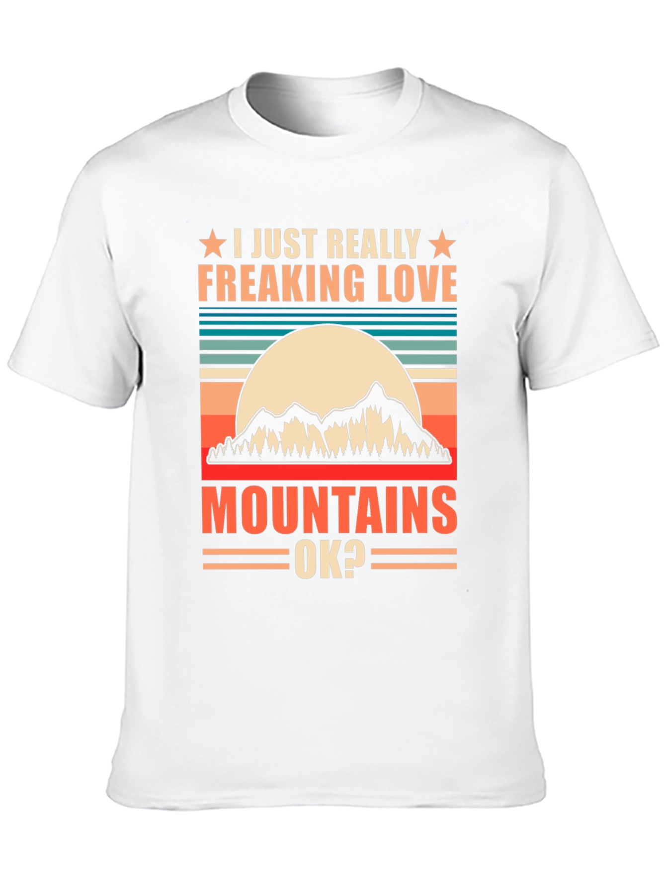 Mountain Lover T-Shirt - Hiking Adventure Tee