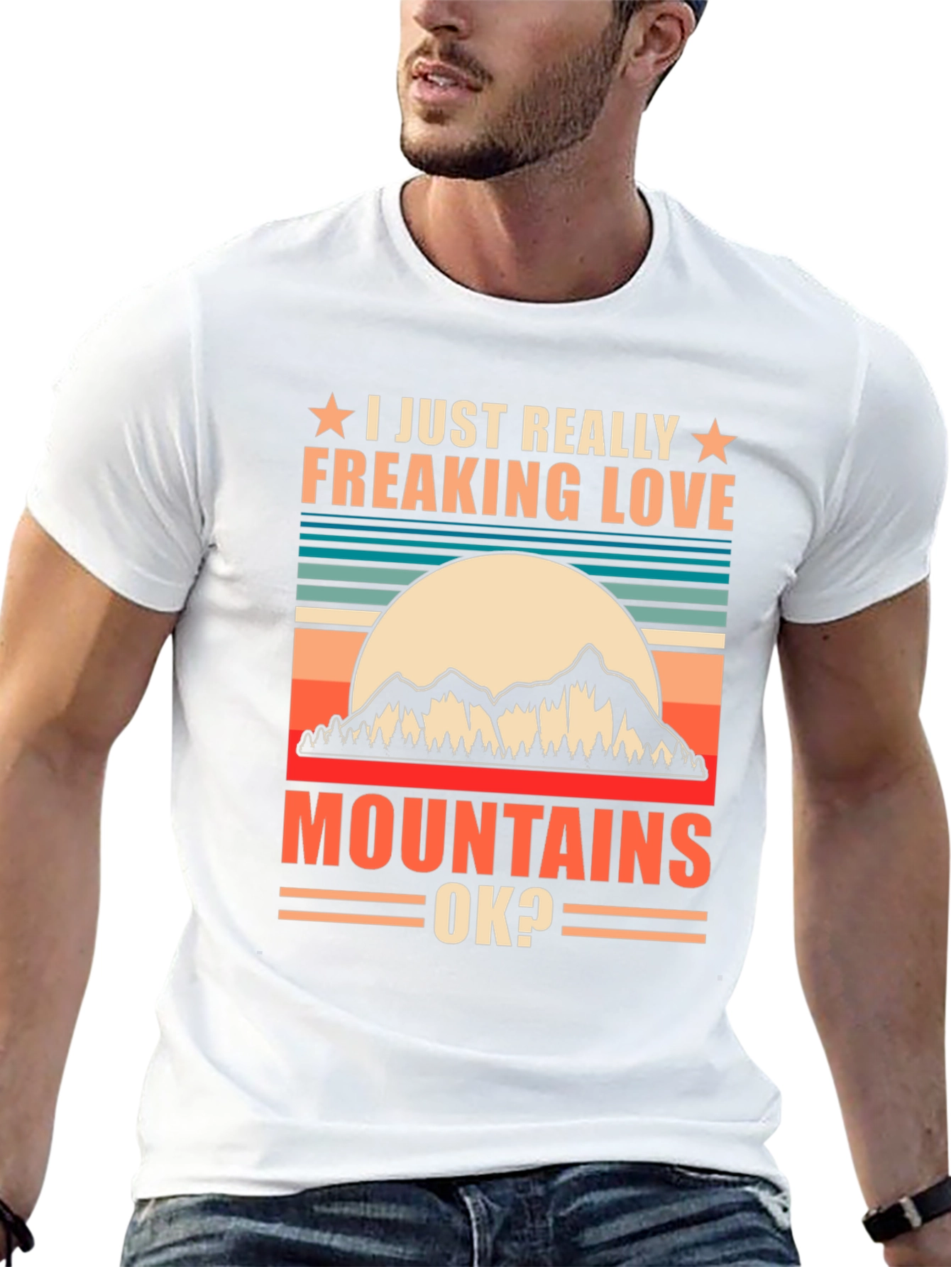 Mountain Lover T-Shirt - Hiking Adventure Tee