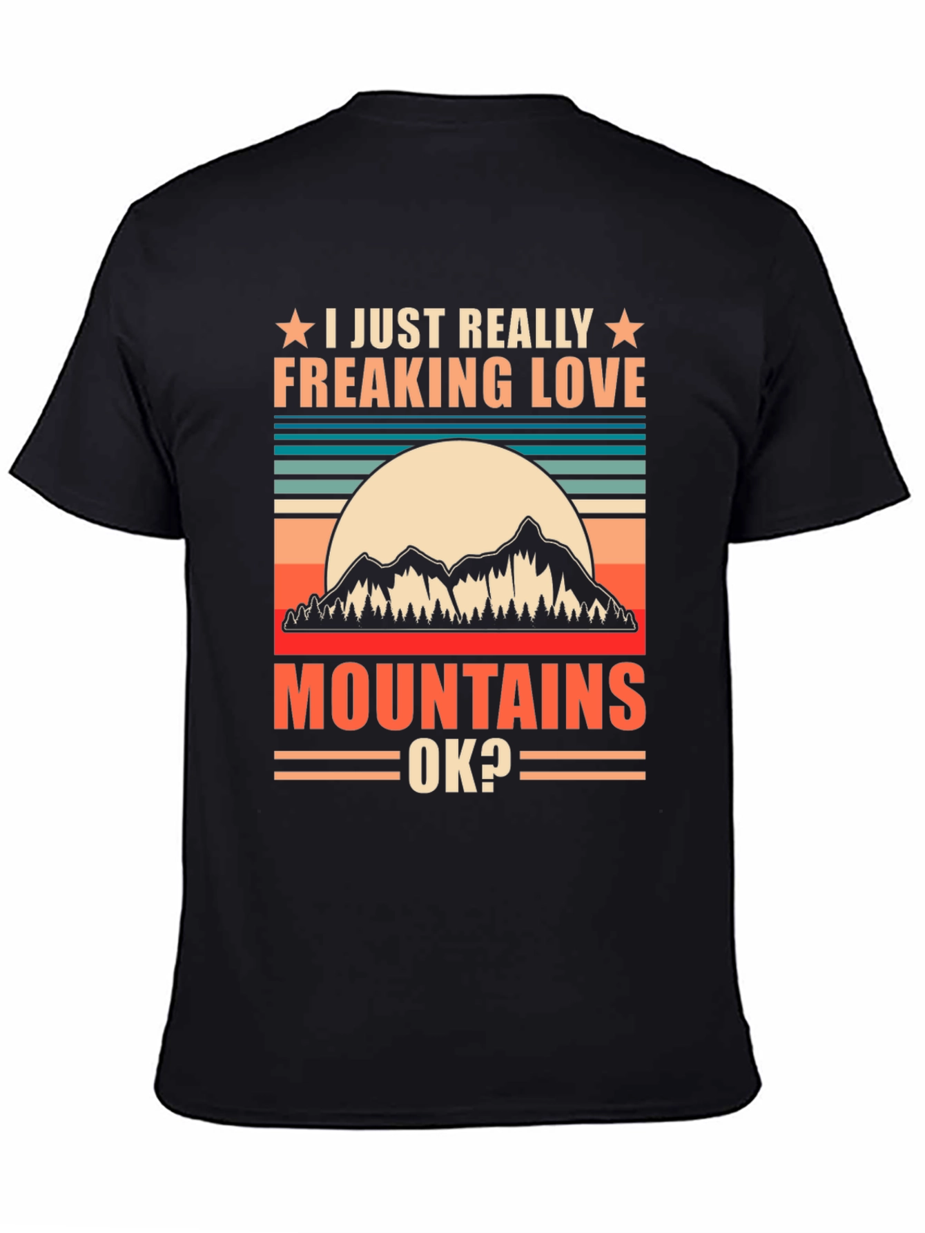 Mountain Lover T-Shirt - Hiking Adventure Tee