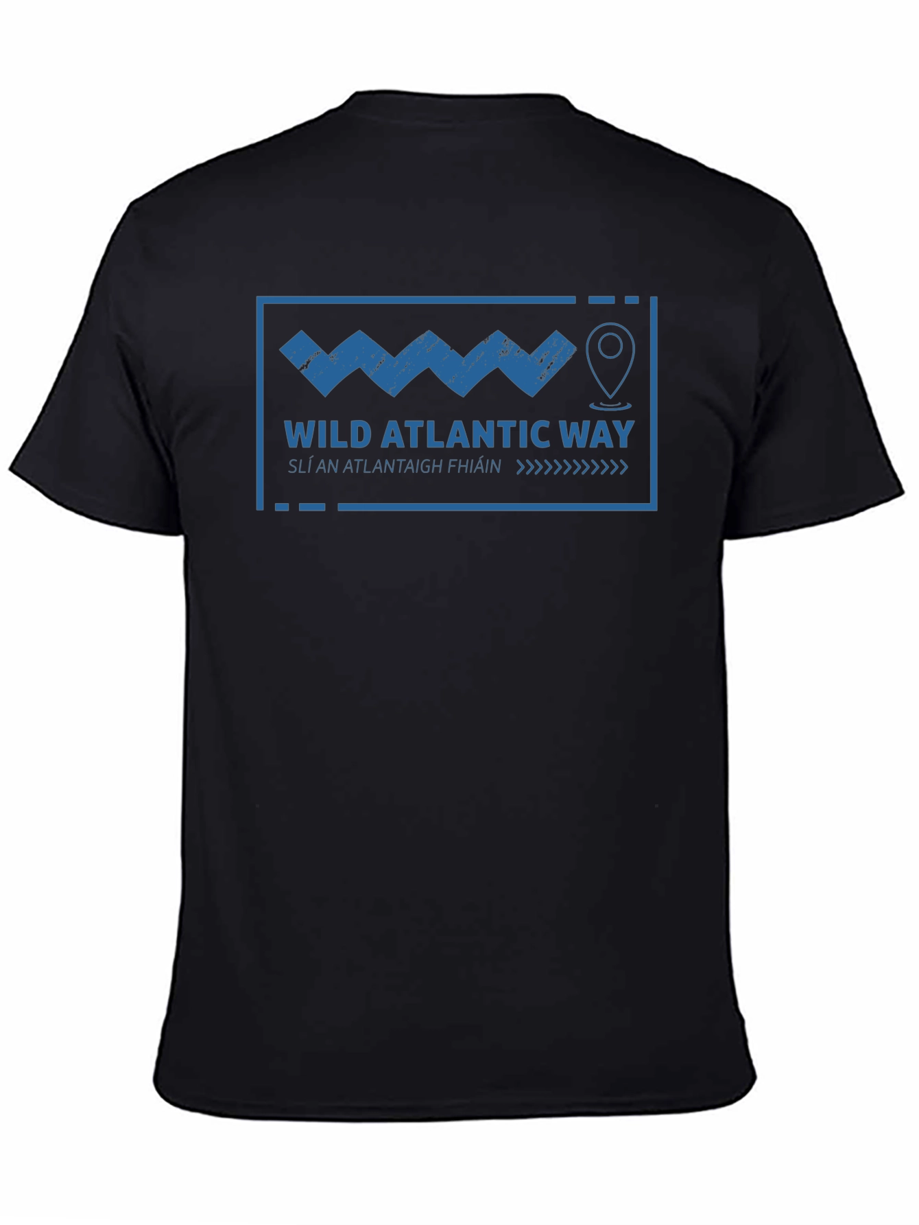Wild Atlantic Way Graphic T-Shirt - Black