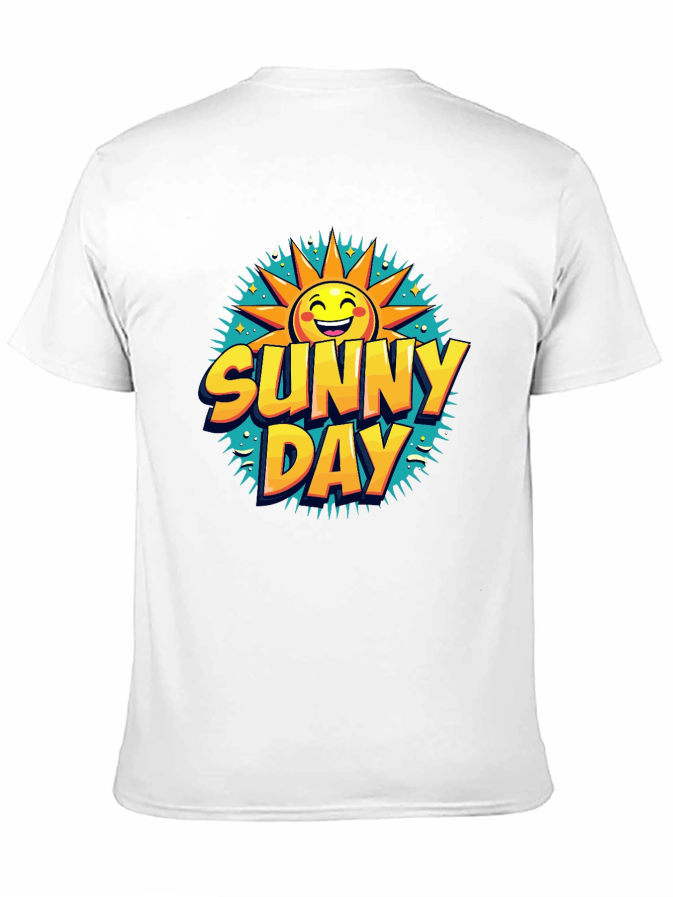 Sunny Day Graphic T-Shirt - Cheerful Summer Style