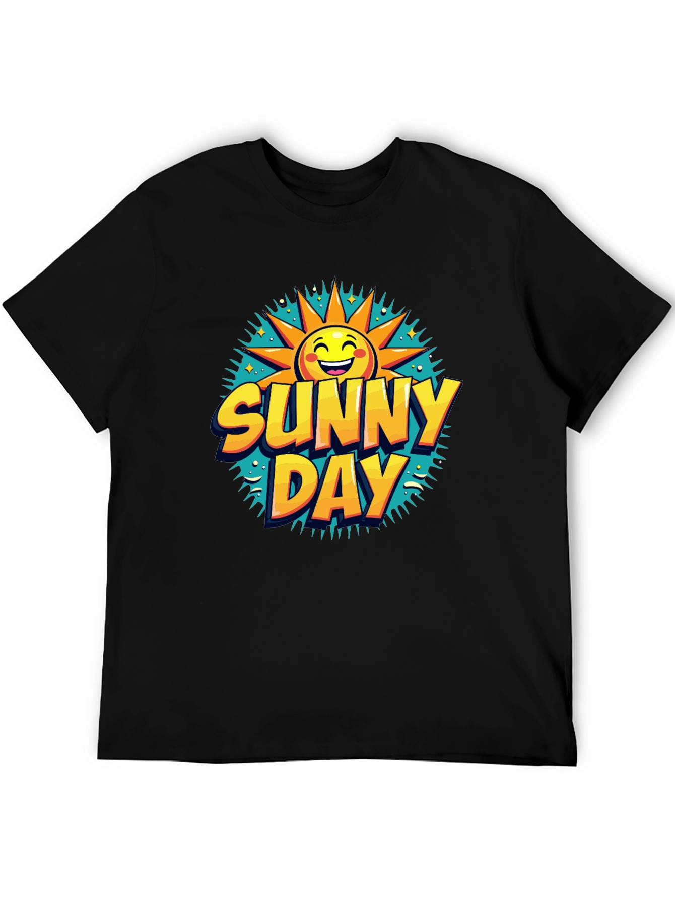 Sunny Day Graphic T-Shirt - Cheerful Summer Style