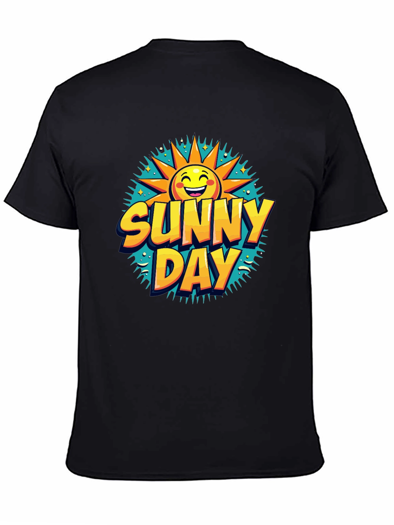Sunny Day Graphic T-Shirt - Cheerful Summer Style
