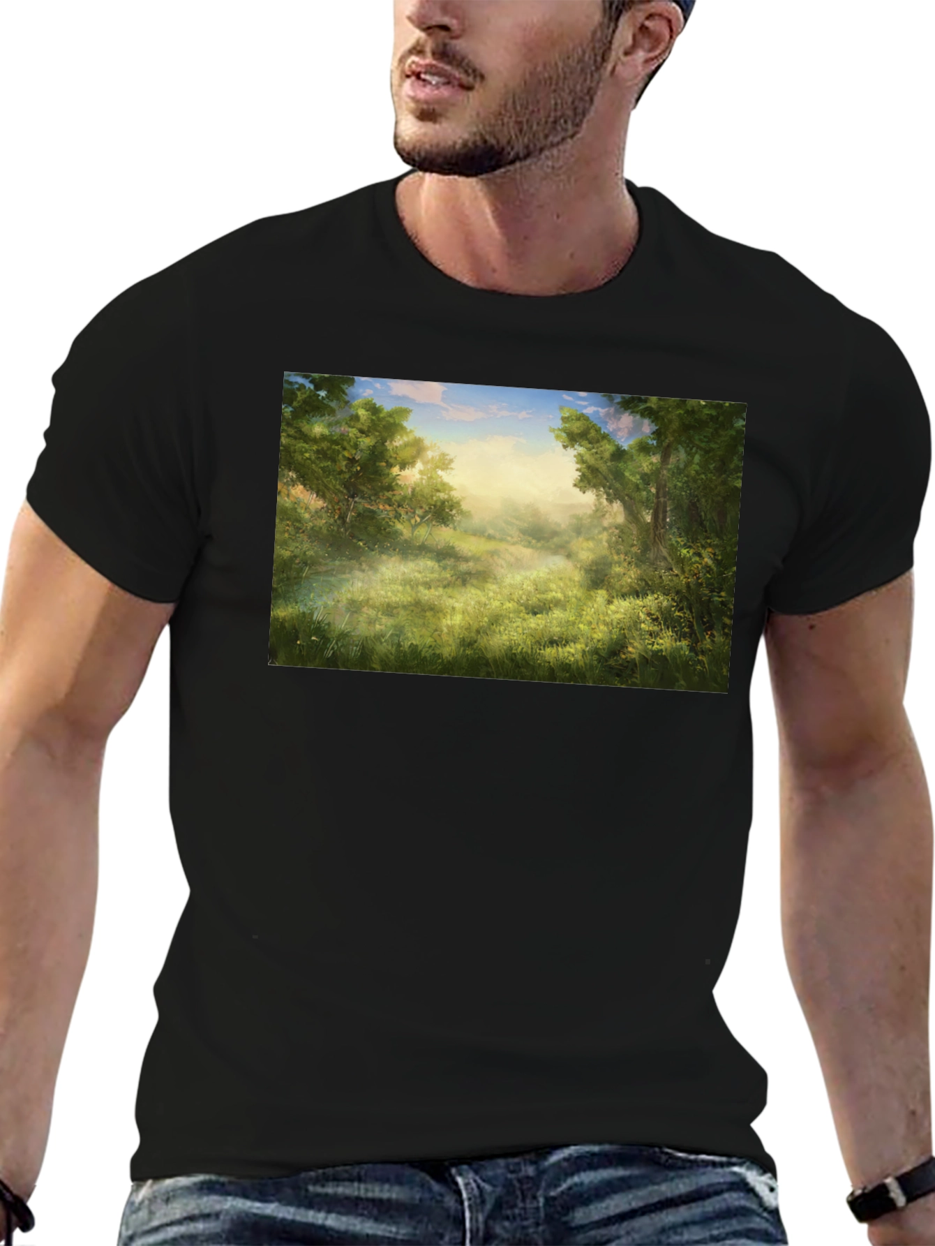 Natures Embrace Graphic Tee - Soft & Stylish
