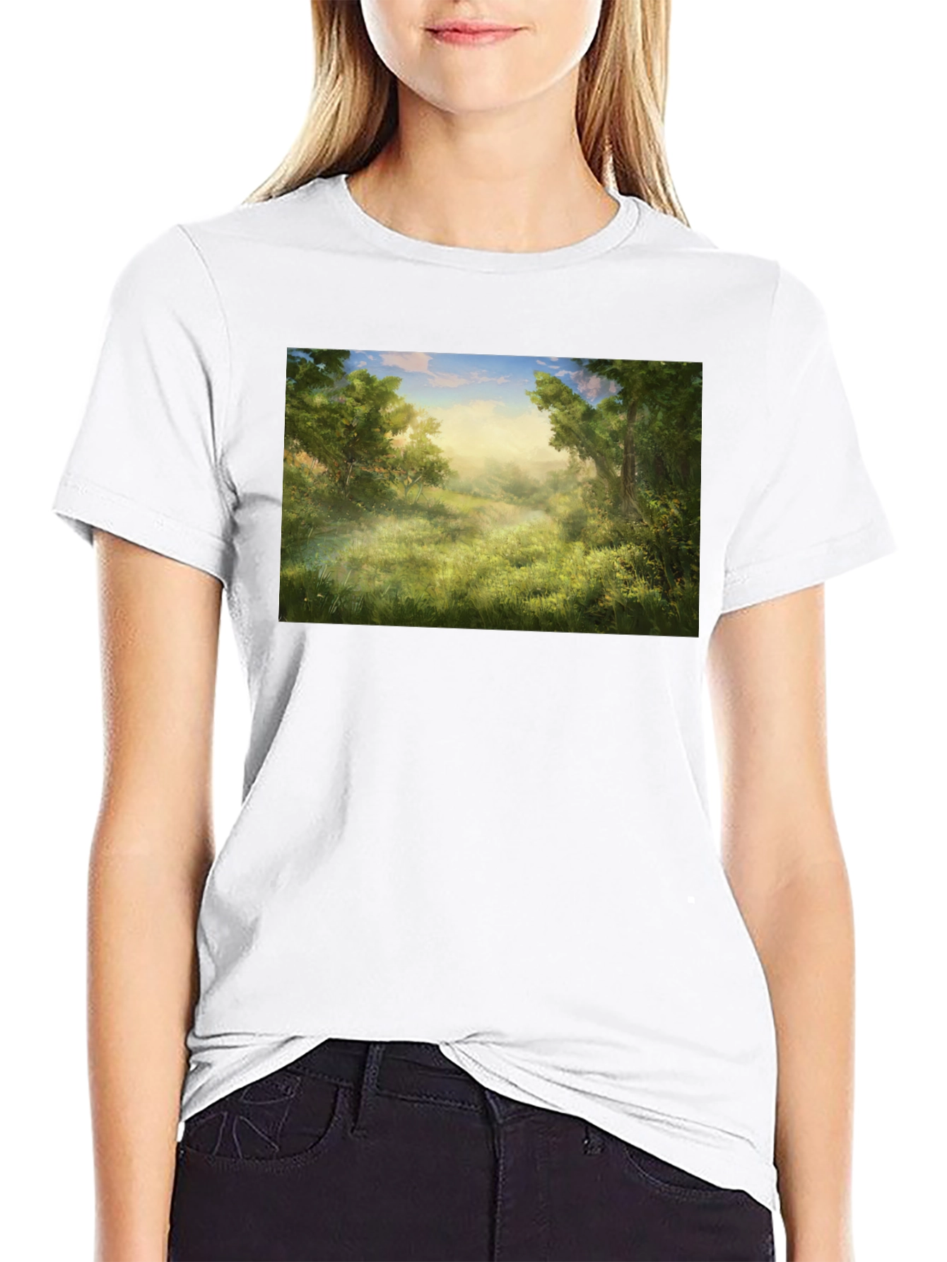 Natures Embrace Graphic Tee - Soft & Stylish
