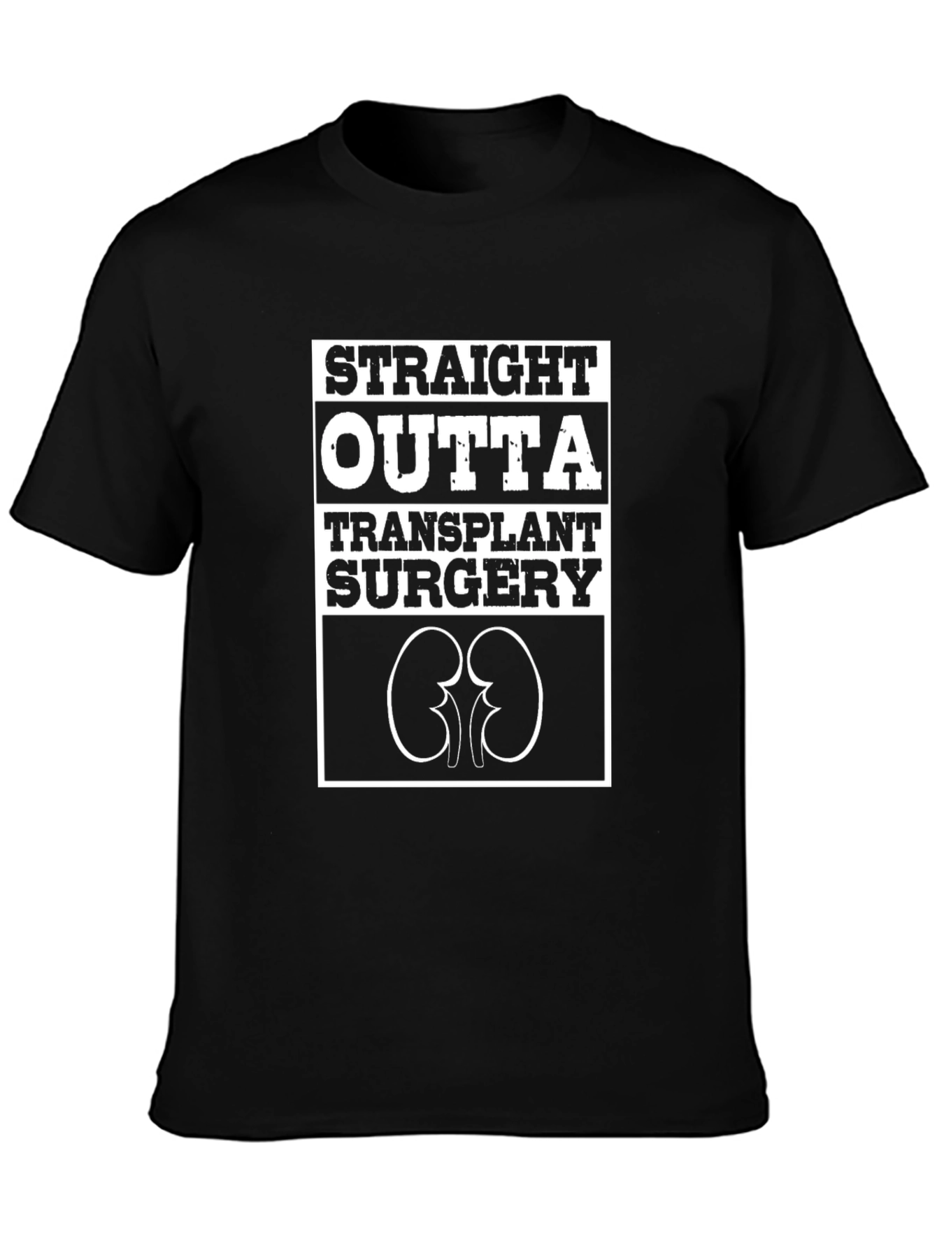 Straight Outta Transplant Surgery Graphic Tee