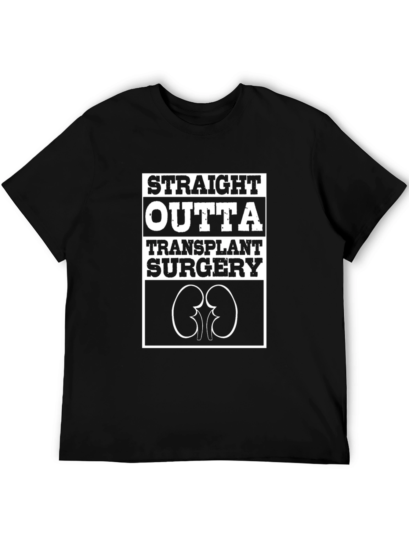 Straight Outta Transplant Surgery Graphic Tee