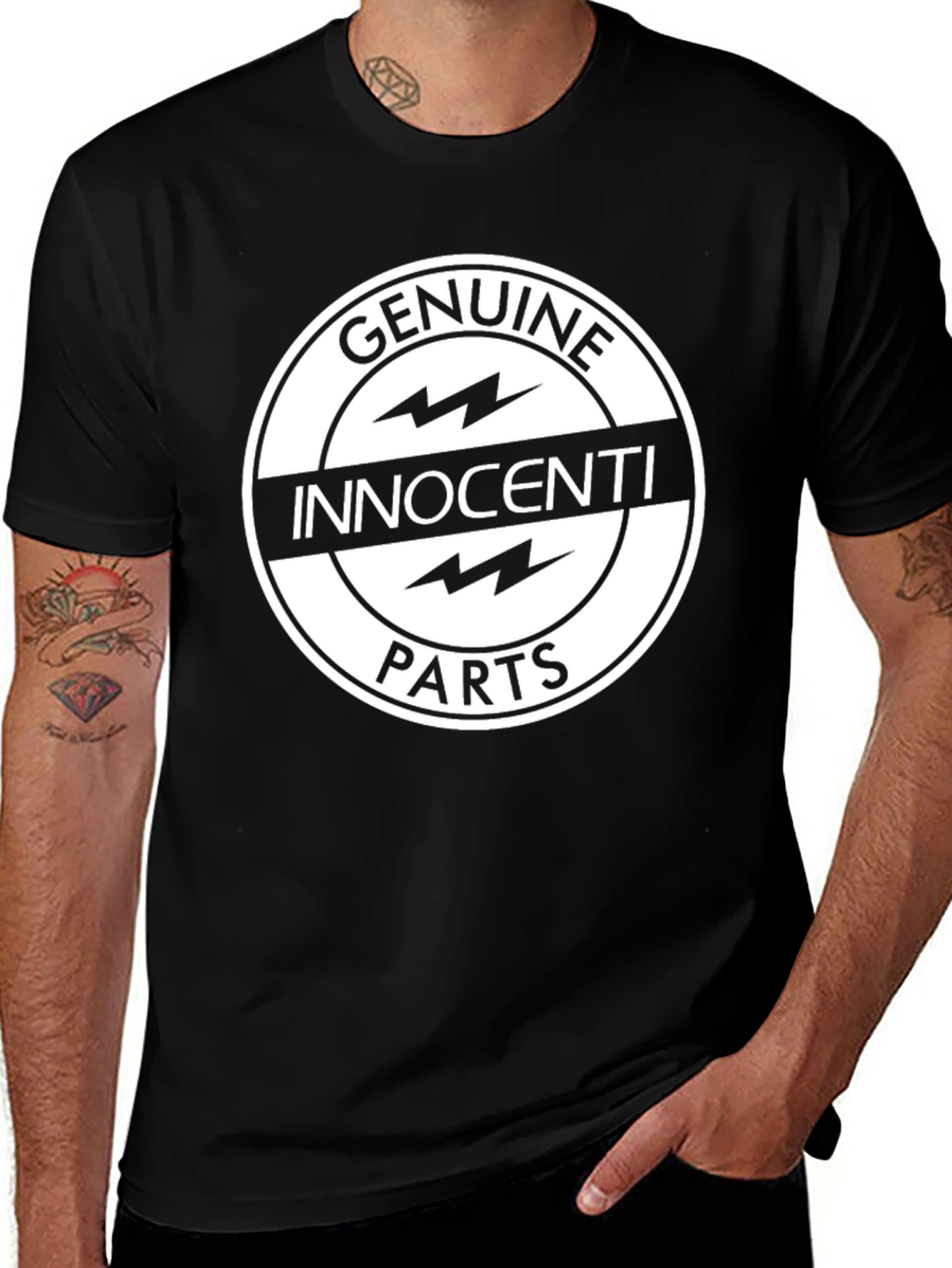 Genuine Innocenti Parts Black T-Shirt