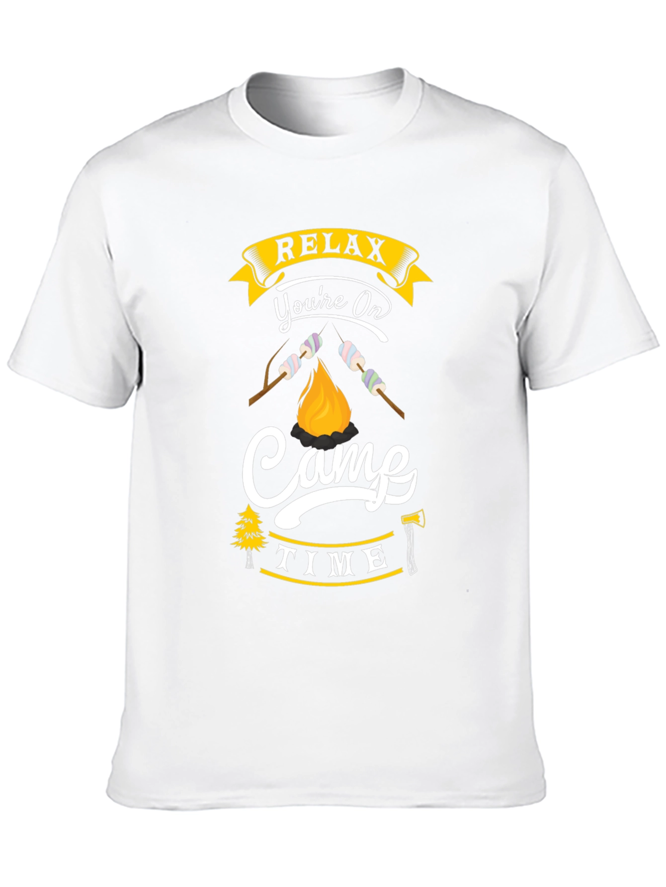 Relax Youre On Camp Time Graphic Tee