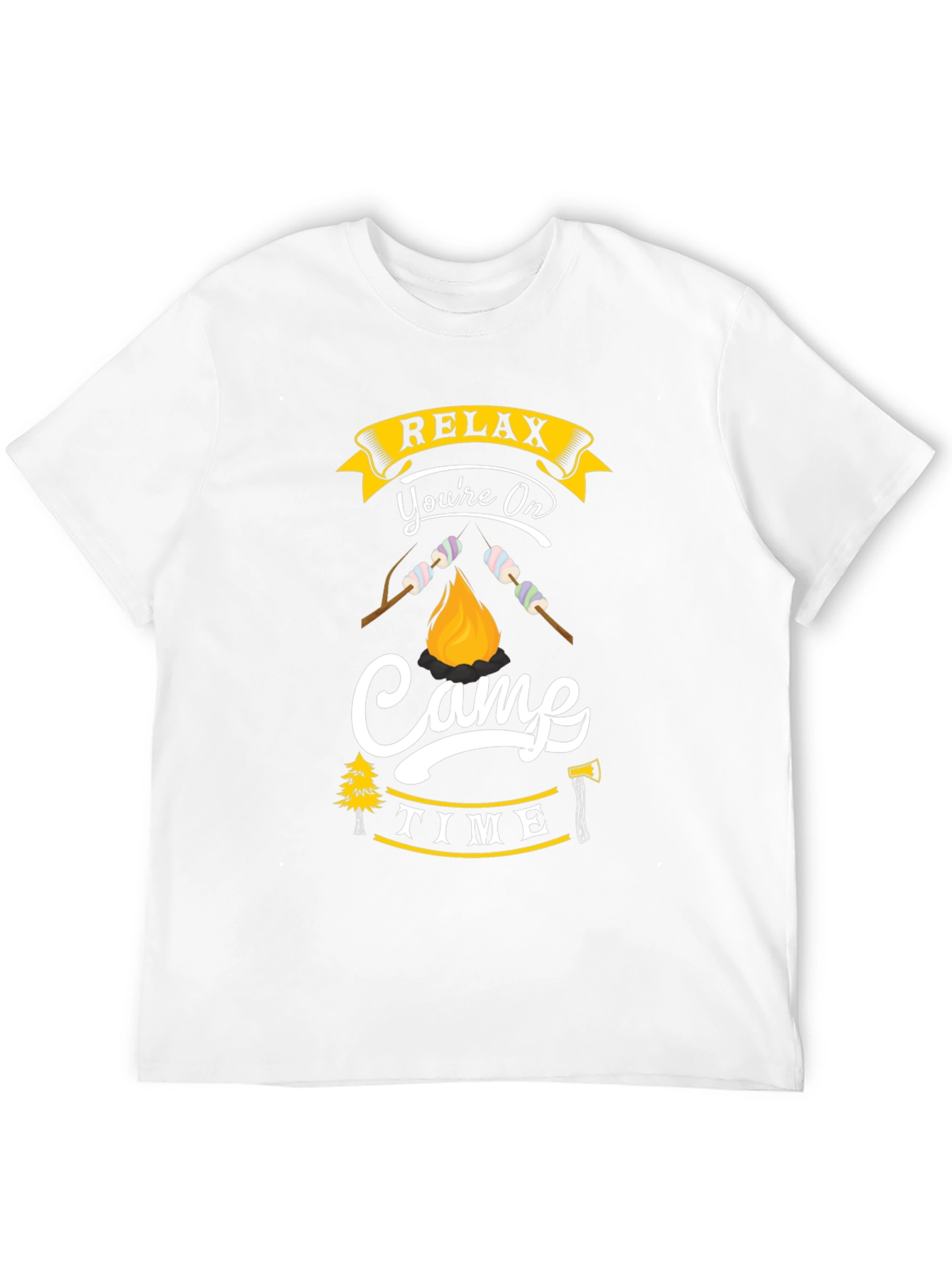 Relax Youre On Camp Time Graphic Tee