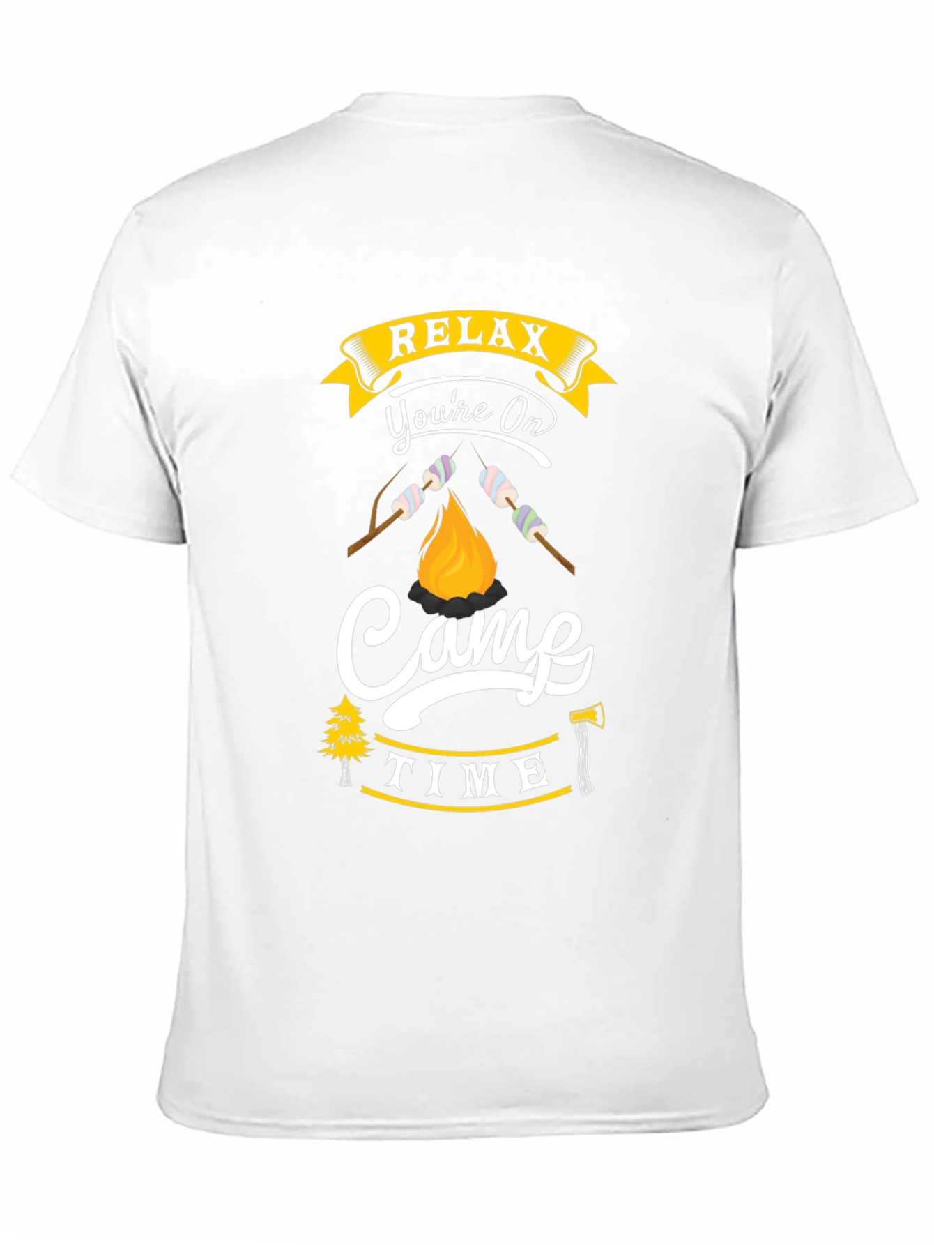 Relax Youre On Camp Time Graphic Tee