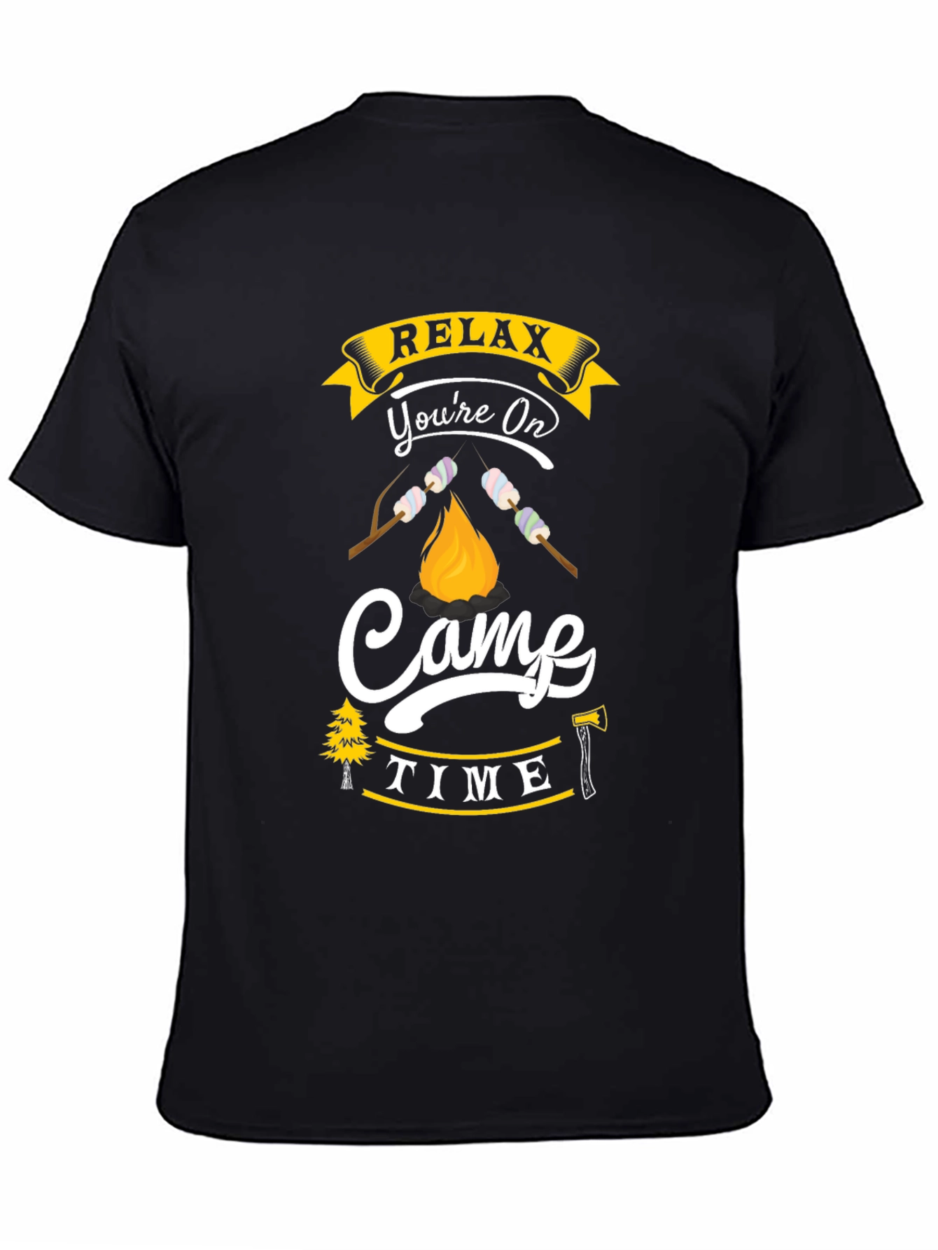 Relax Youre On Camp Time Graphic Tee