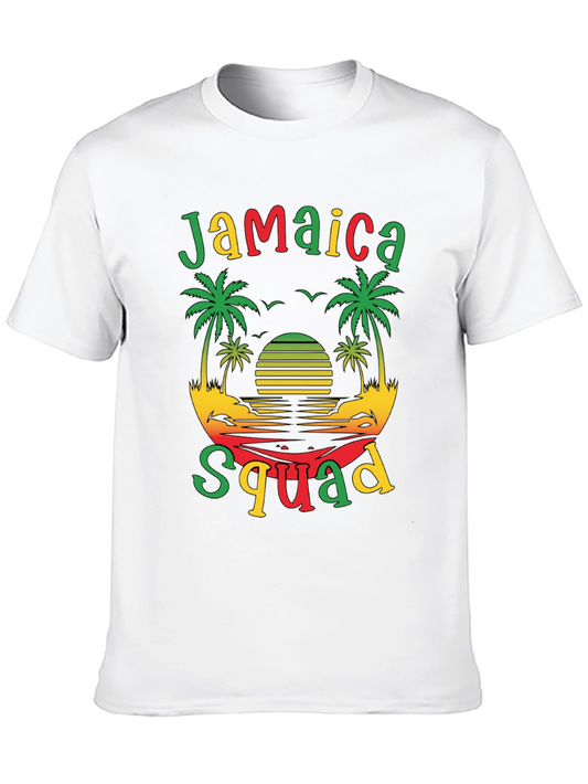 Jamaica Squad Graphic Tee - Island Vibes