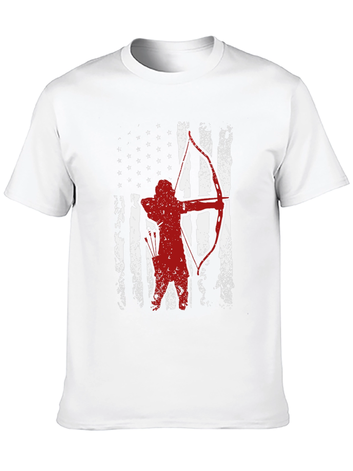American Flag Archer Graphic Tee
