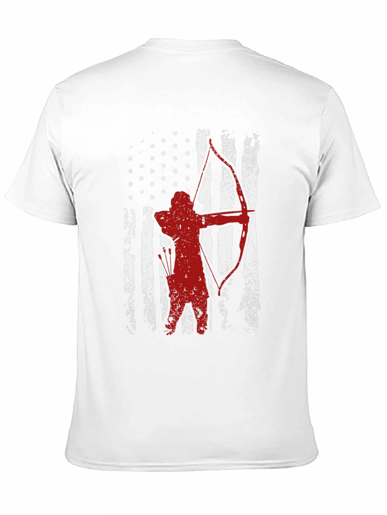 American Flag Archer Graphic Tee