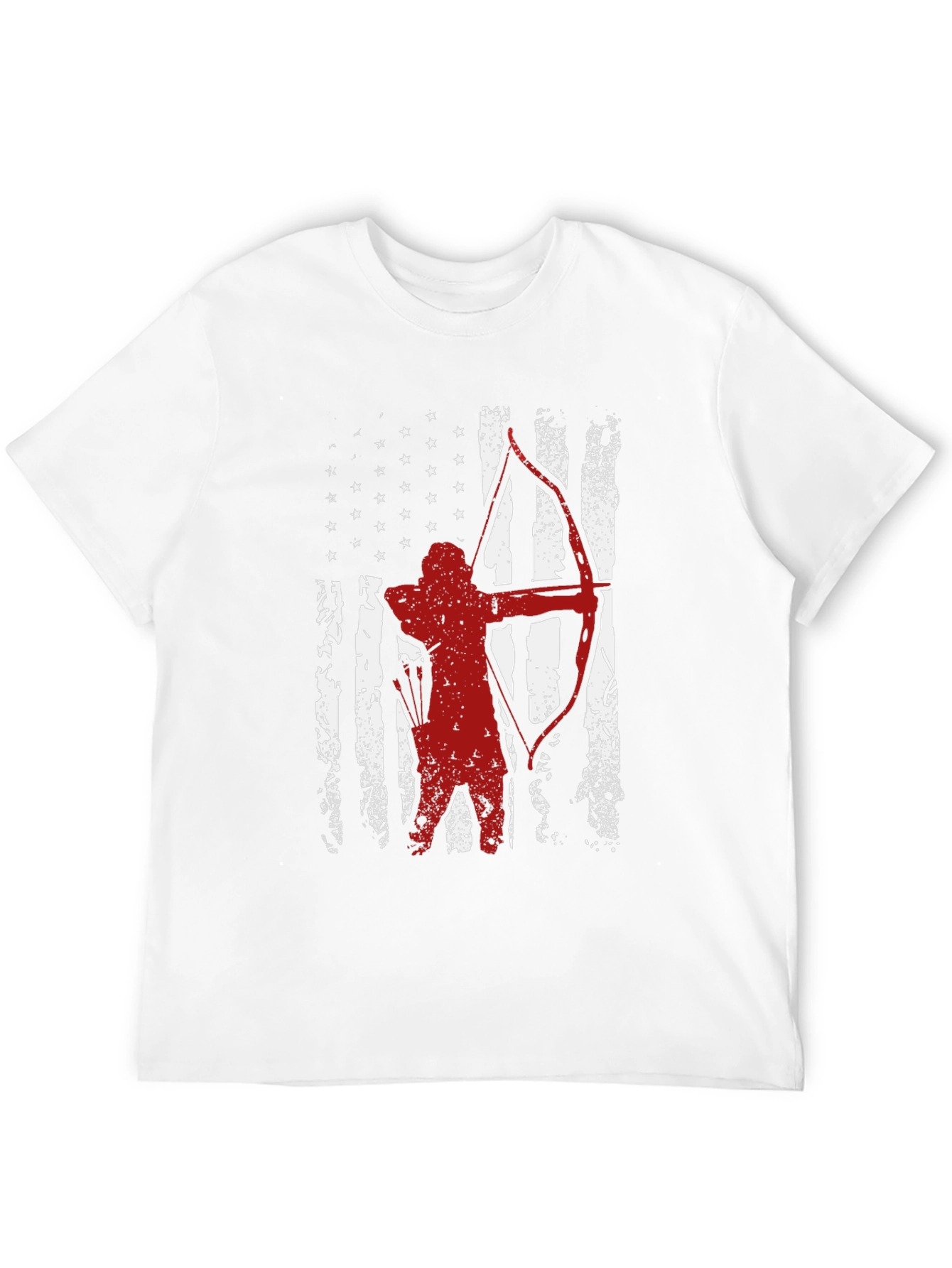 American Flag Archer Graphic Tee