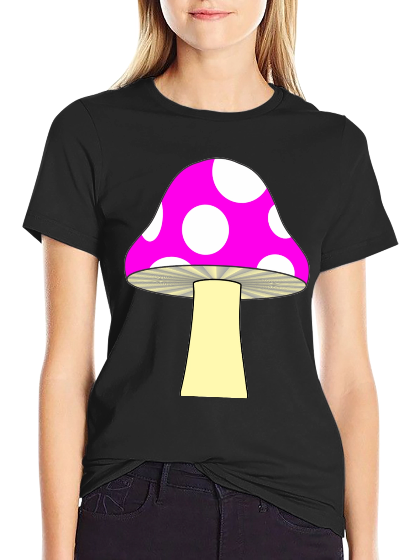 Mushroom Graphic Tee - Funky & Fun